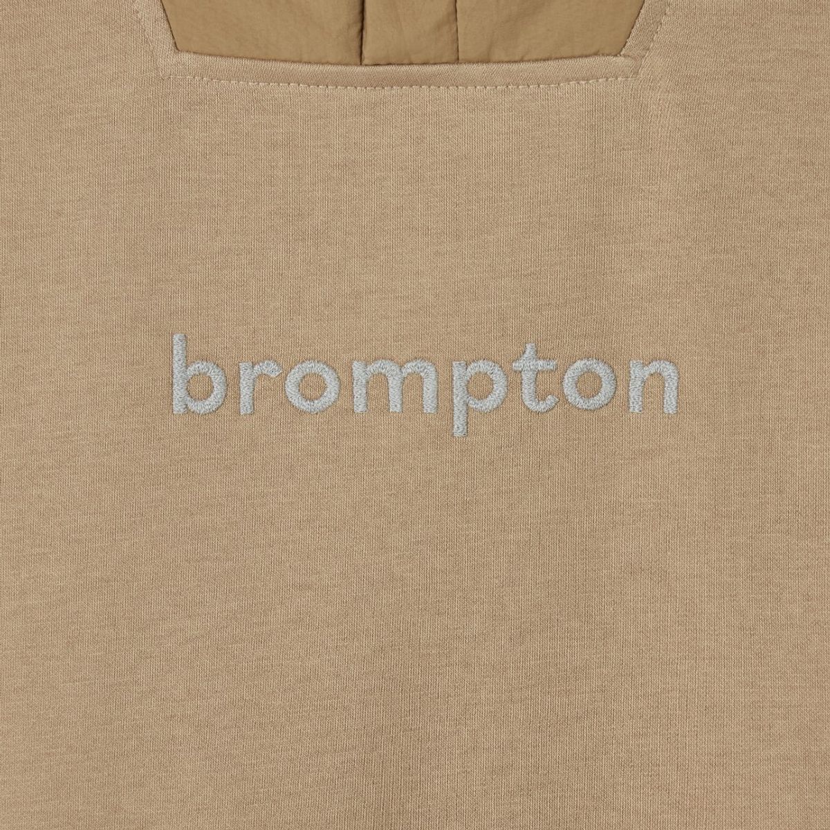 브롬톤 런던(BROMPTON LONDON) REFLECTIVE JERSEY HOOD - BEIGE (P253UHD162)