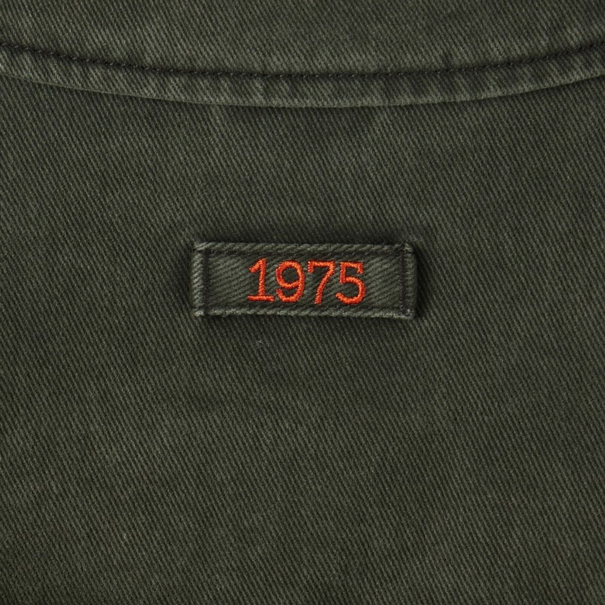 브롬톤 런던(BROMPTON LONDON) DENIM ZIP-UP JACKET - KHAKI (P253MJK461)
