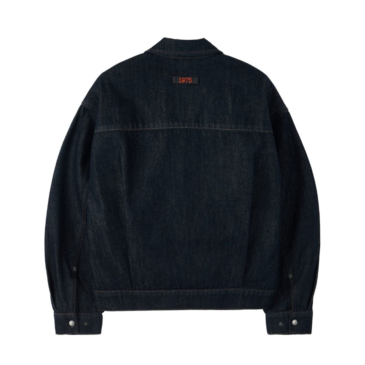 브롬톤 런던(BROMPTON LONDON) W 1975 DENIM ZIP-UP SHACKET - INDIGO (P253WJK461)