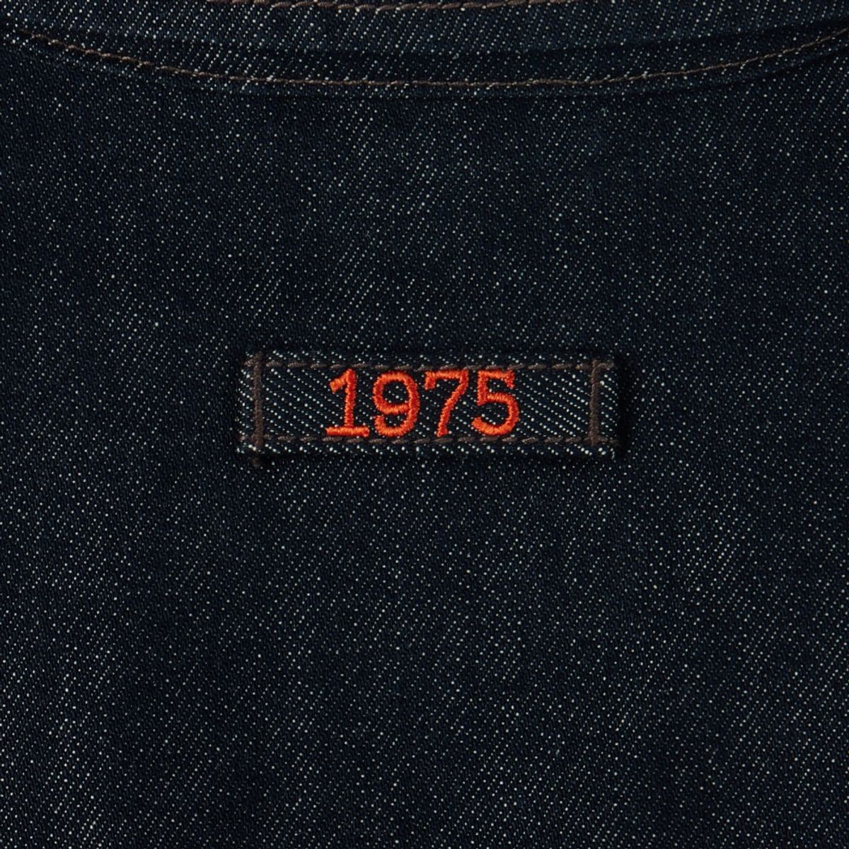 브롬톤 런던(BROMPTON LONDON) W 1975 DENIM ZIP-UP SHACKET - INDIGO (P253WJK461)