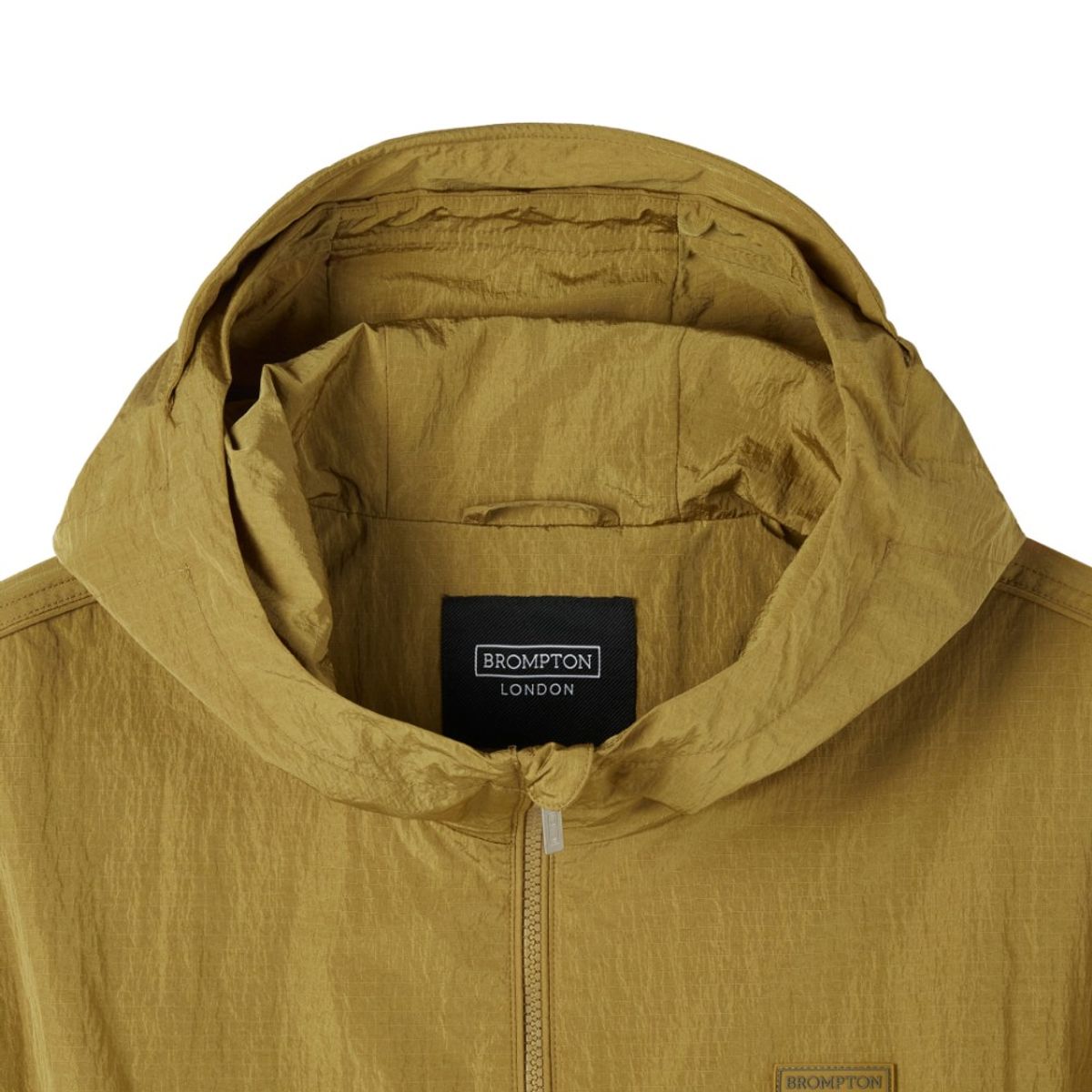 브롬톤 런던(BROMPTON LONDON) EXPLORE HOOD JUMPER - MUSTARD (P253UJP101)