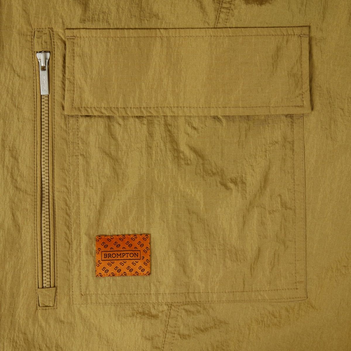 브롬톤 런던(BROMPTON LONDON) EXPLORE HOOD JUMPER - MUSTARD (P253UJP101)