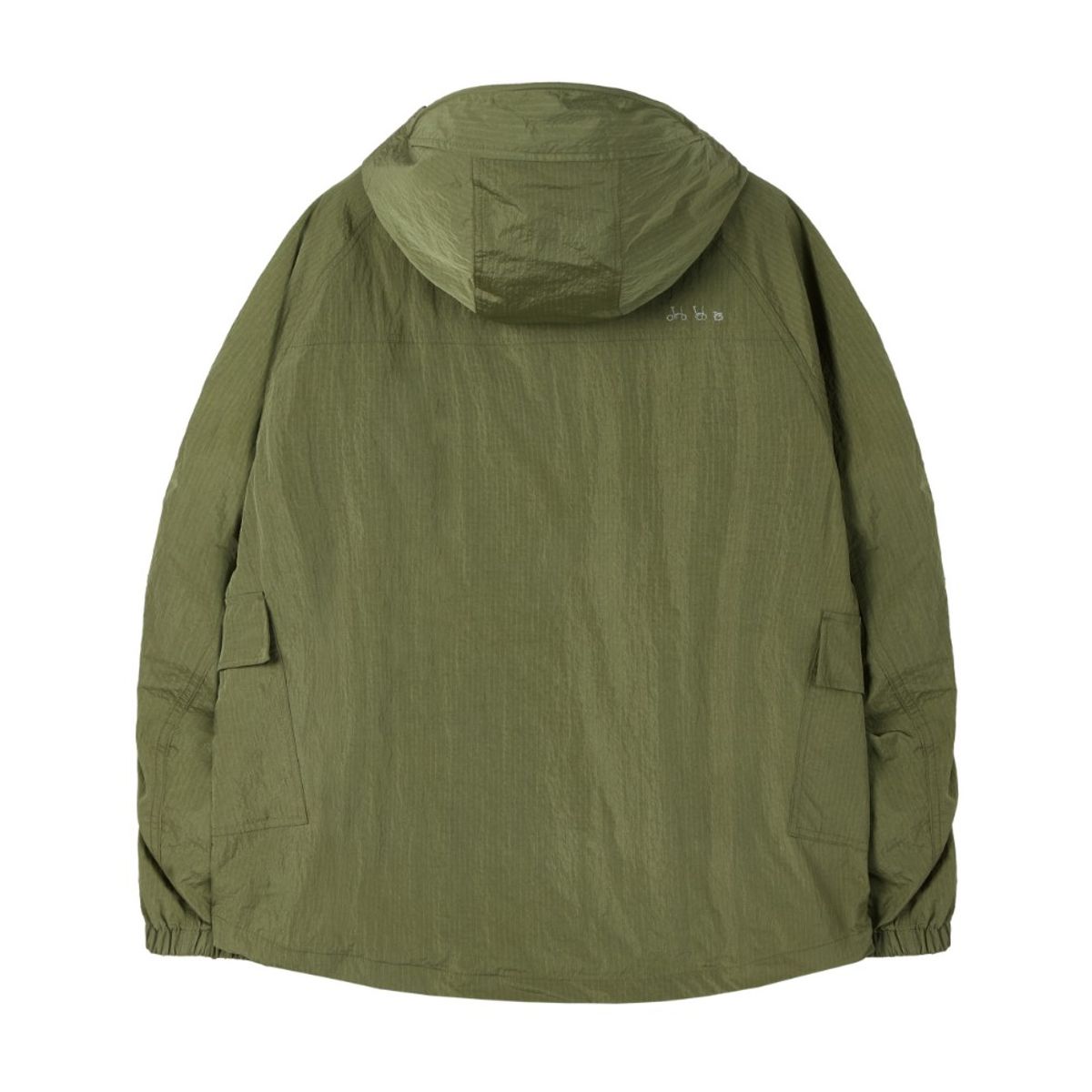 브롬톤 런던(BROMPTON LONDON) EXPLORE HOOD JUMPER - KHAKI (P253UJP101)