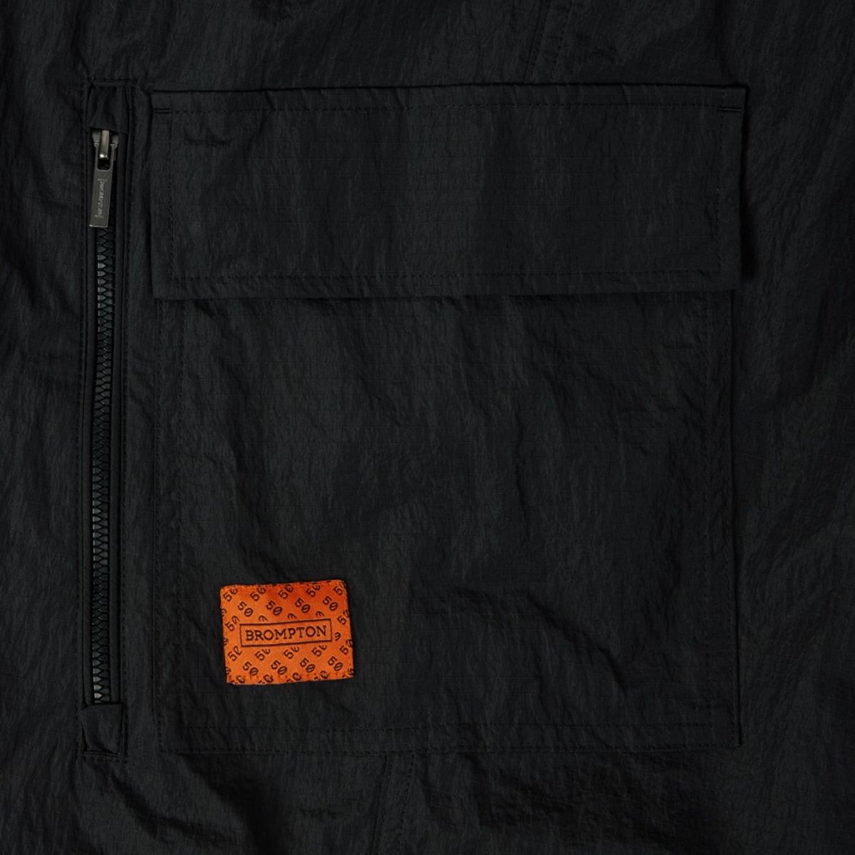 브롬톤 런던(BROMPTON LONDON) EXPLORE HOOD JUMPER - BLACK (P253UJP101)