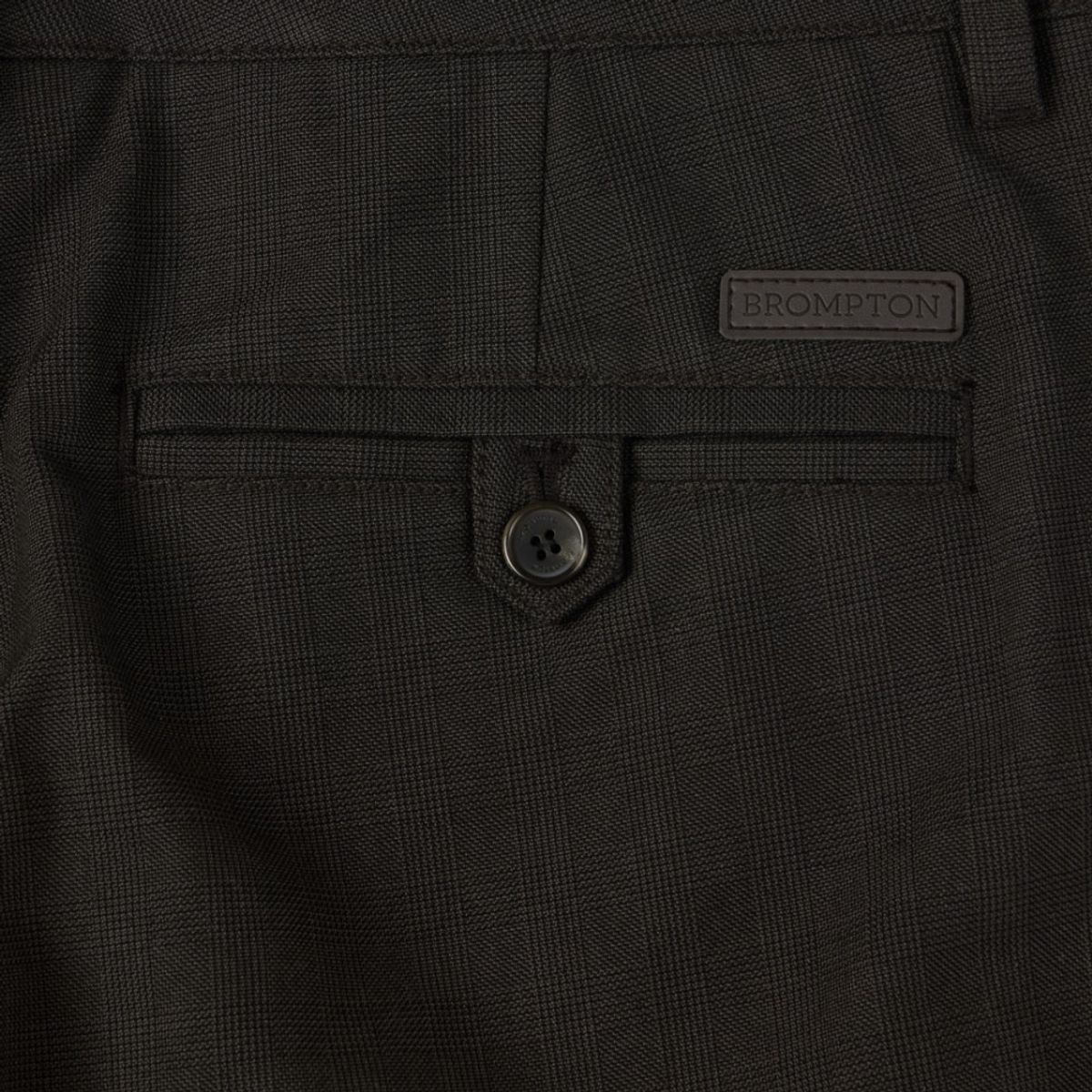 브롬톤 런던(BROMPTON LONDON) CHEQUERED TOUSERS - BROWN (P253MPT406)