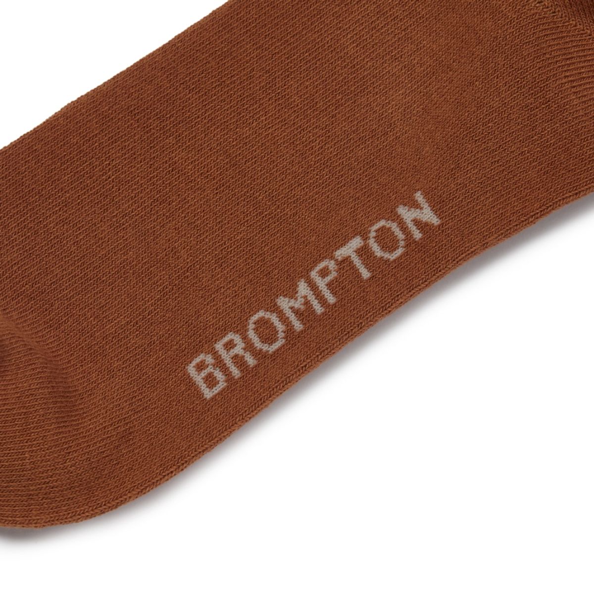 브롬톤 런던(BROMPTON LONDON) JACQUARD POINT SOCKS - ORANGE (P255ASO411)