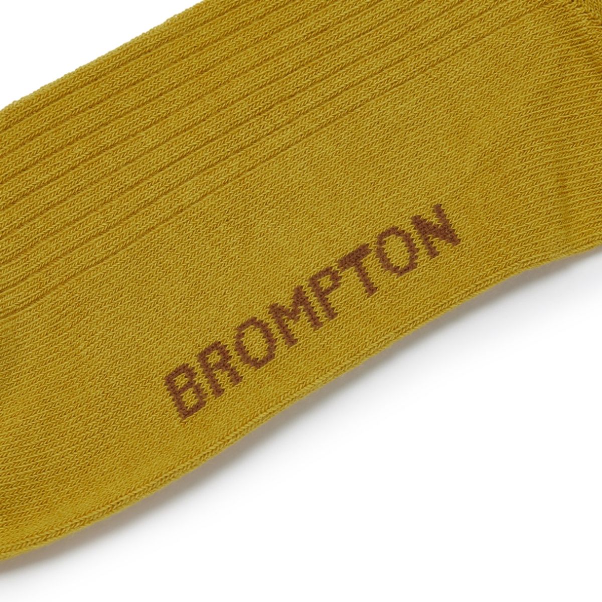 브롬톤 런던(BROMPTON LONDON) BICYCLE GRAPIC SOCKS - MUSTARD (P255ASO410)
