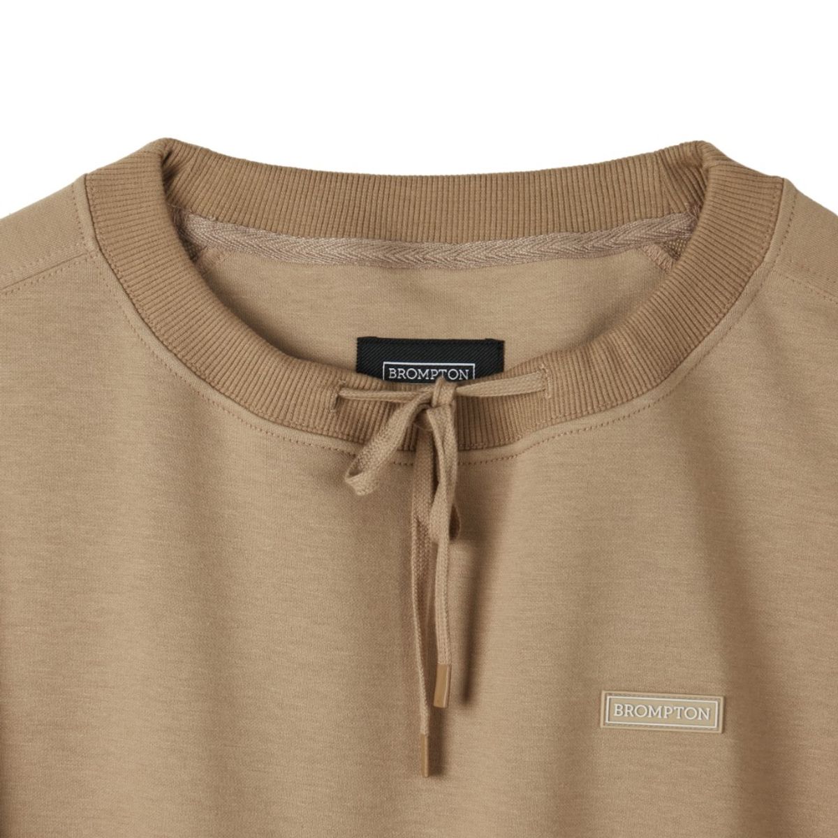 브롬톤 런던(BROMPTON LONDON) W BOAT NECK T-SHIRT - BEIGE (P253WSW162)