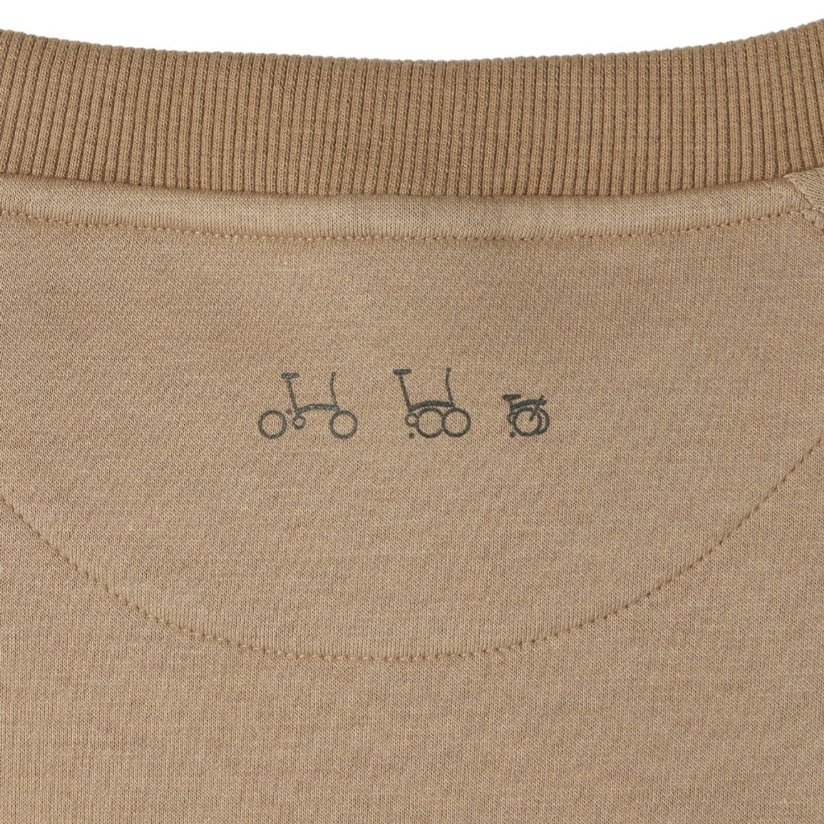 브롬톤 런던(BROMPTON LONDON) W BOAT NECK T-SHIRT - BEIGE (P253WSW162)