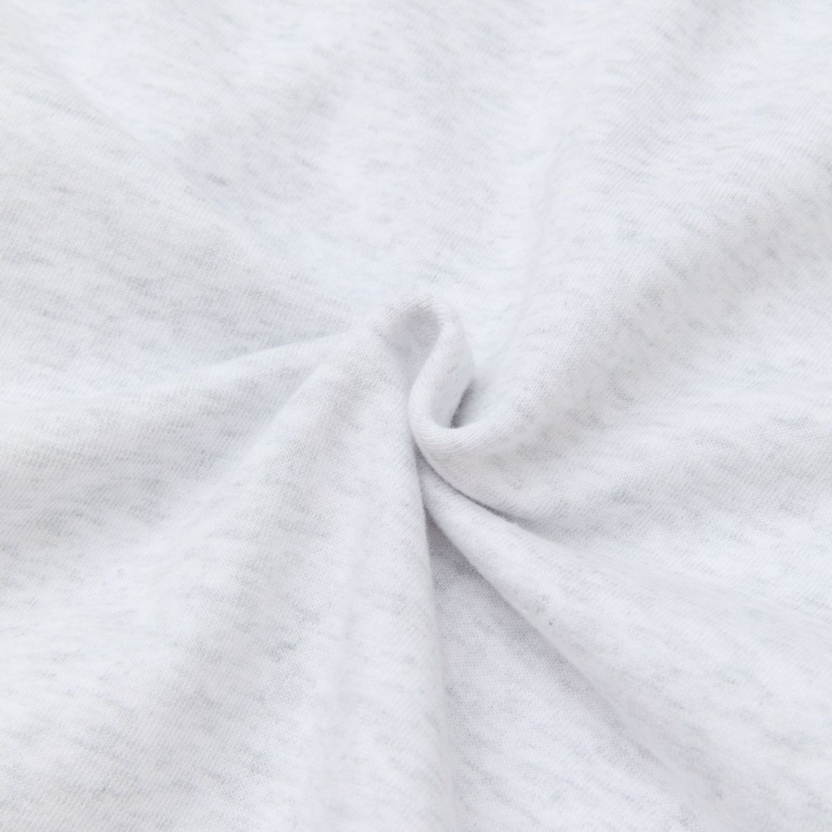 엔디와이(NDY) 하트 로고 후디 집업 멜란지화이트