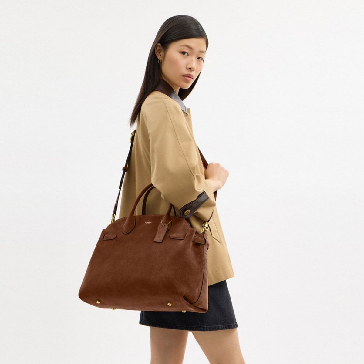 코치(COACH) 소프트 엠파이어 캐리올 백 40 CBN42 B4WBR