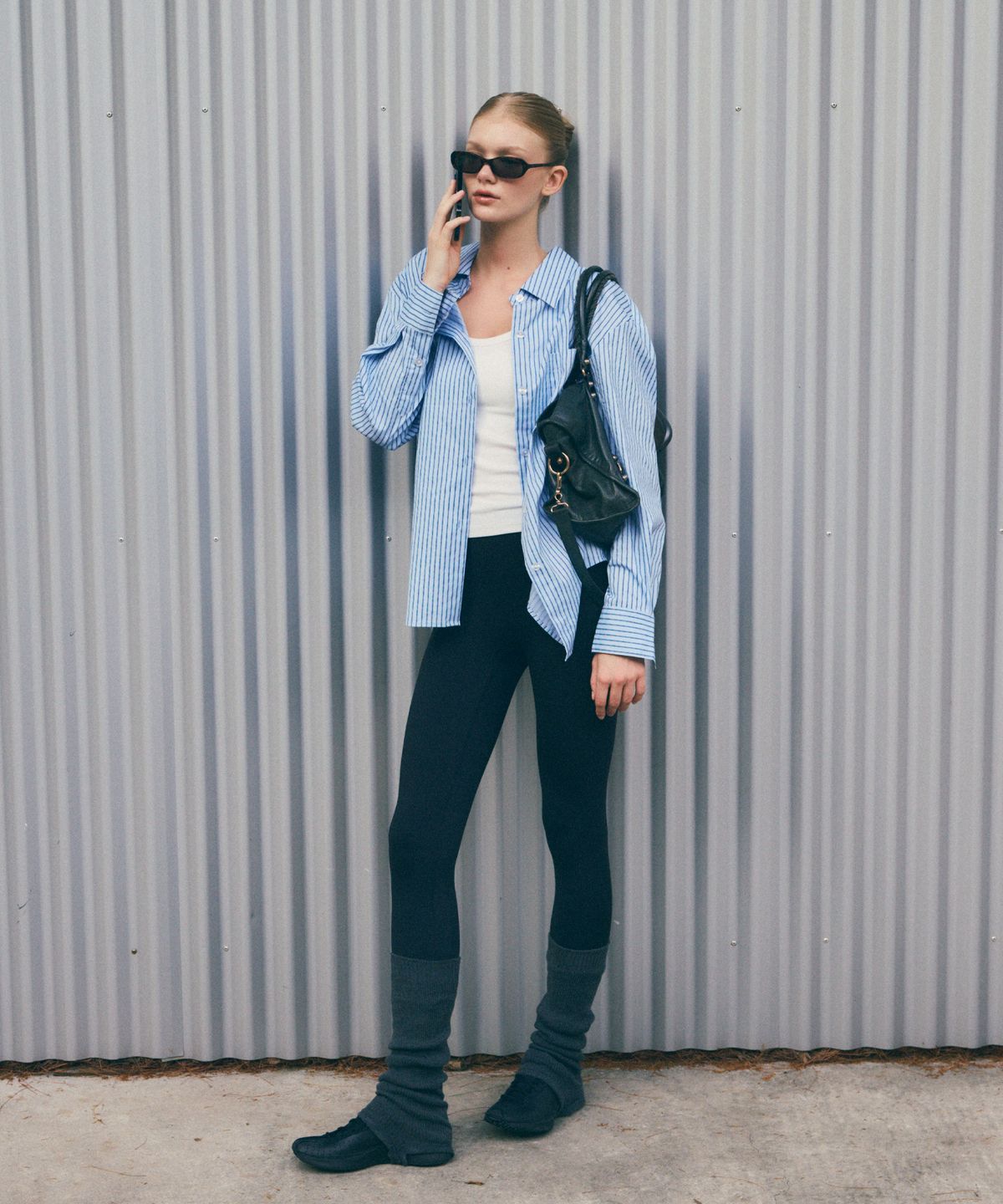 씨타(CITTA) Essential Multi Stripe Comfort Shirt_CTT386(Blue)