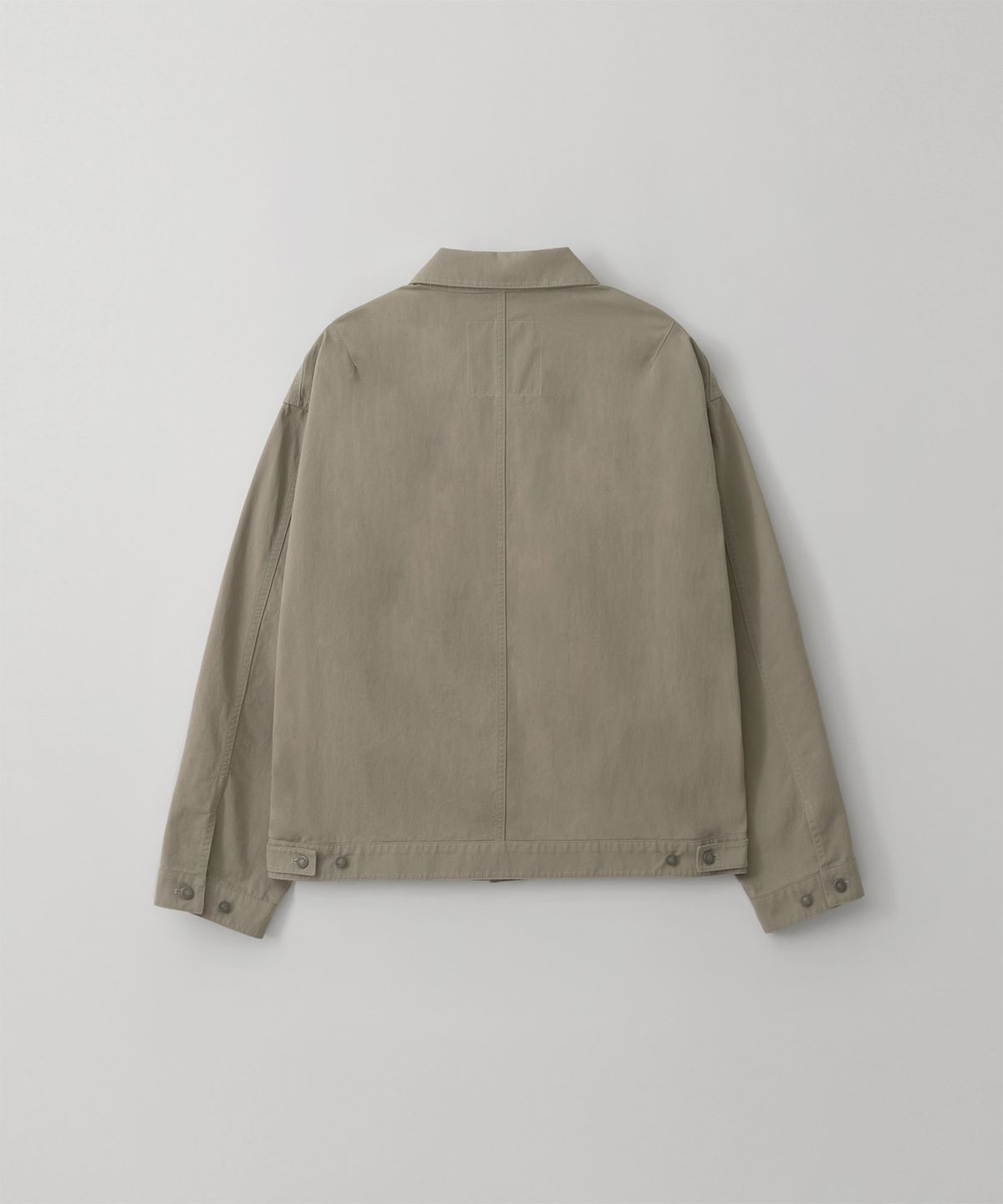 어나더 오피스(ANOTHER OFFICE) Woody Twill Blouson (Faded khaki)