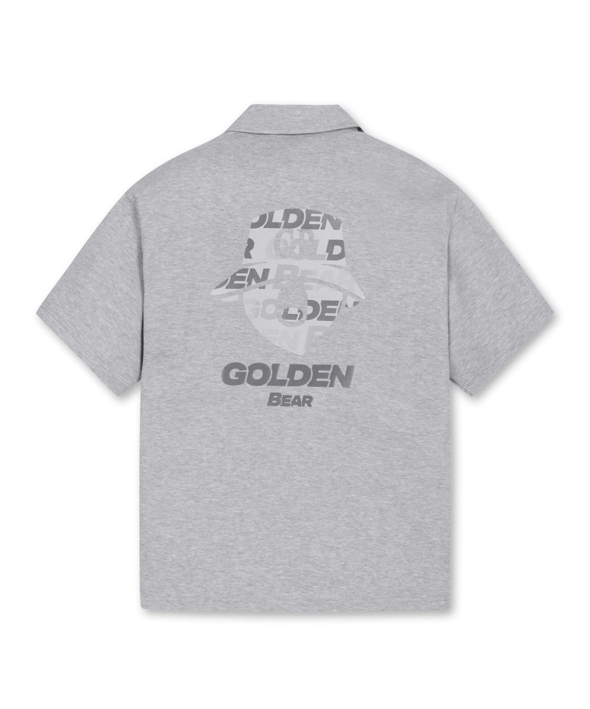 골든베어(GOLDEN BEAR) Stand Collar Half-Zip Sweatshirt G4TAW25761GYX