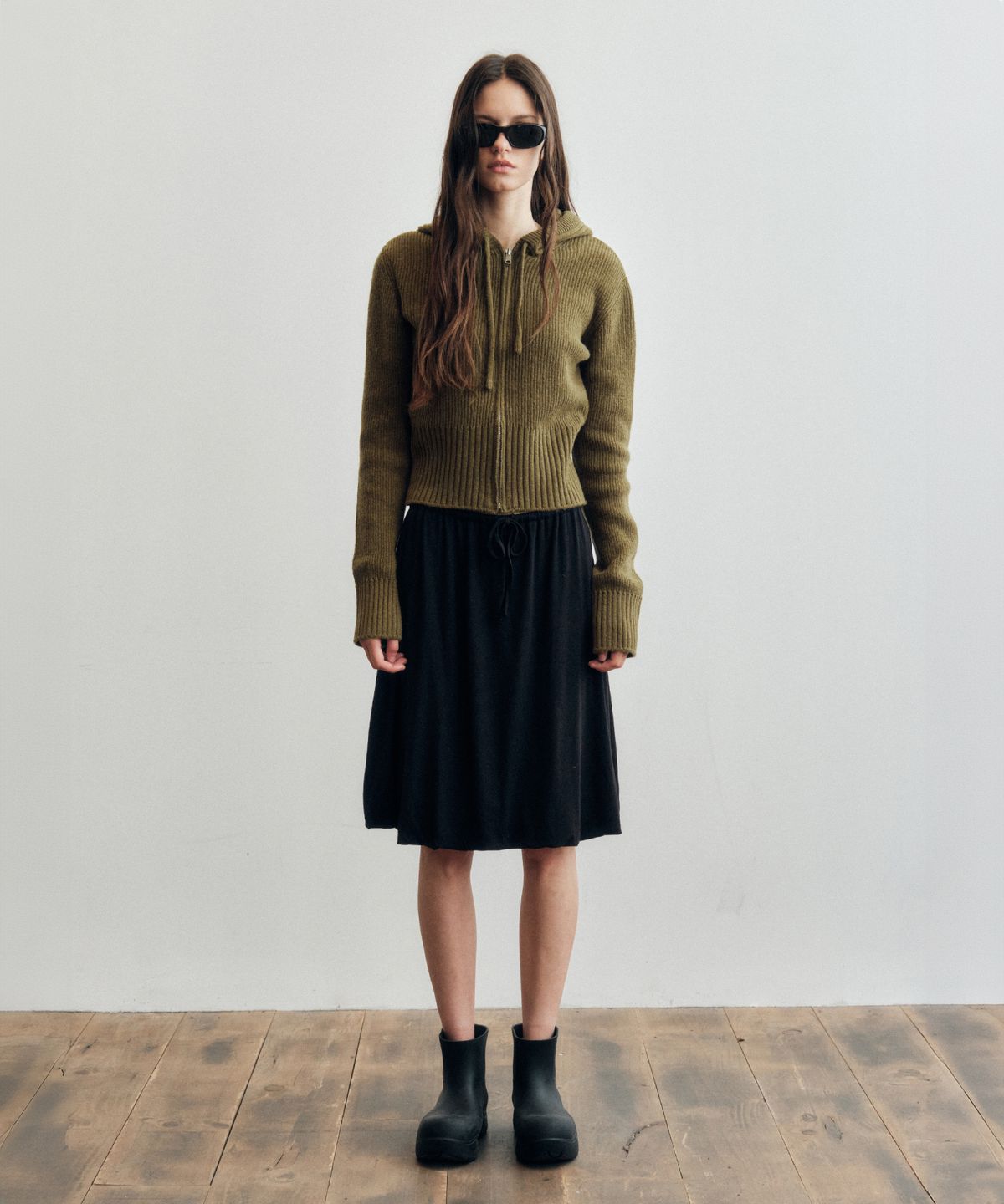 씨타(CITTA) Wool Hooded Zip-up Knit_CTK233(4color)