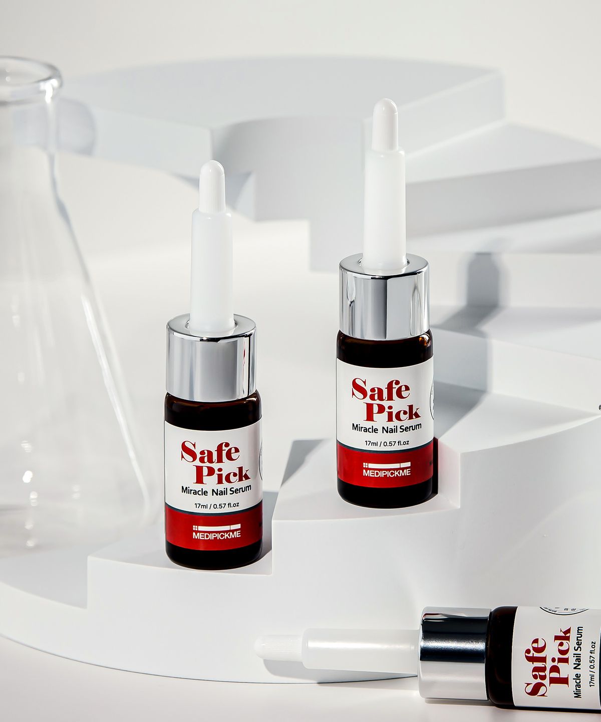 메디픽미(MEDIPICKME) 세이프픽 미라클 손톱 발톱 버블 네일 세럼 17ml
