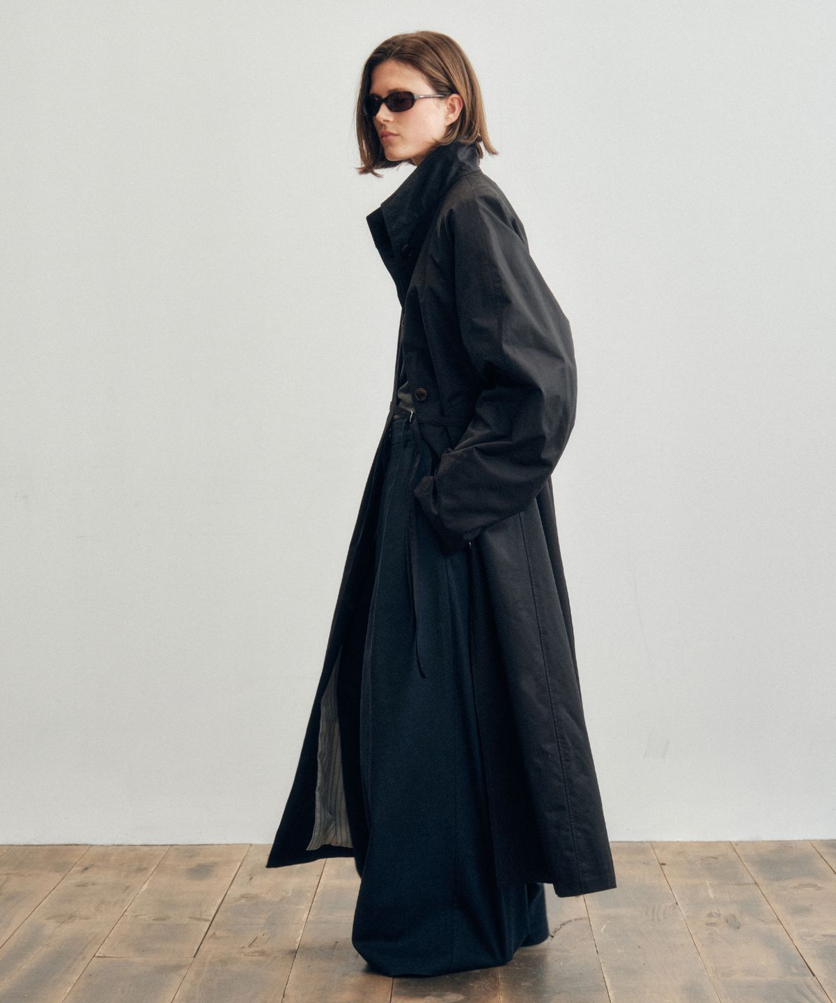 씨타(CITTA) Urban Field Maxi Safari Coat_CTO143(Black)
