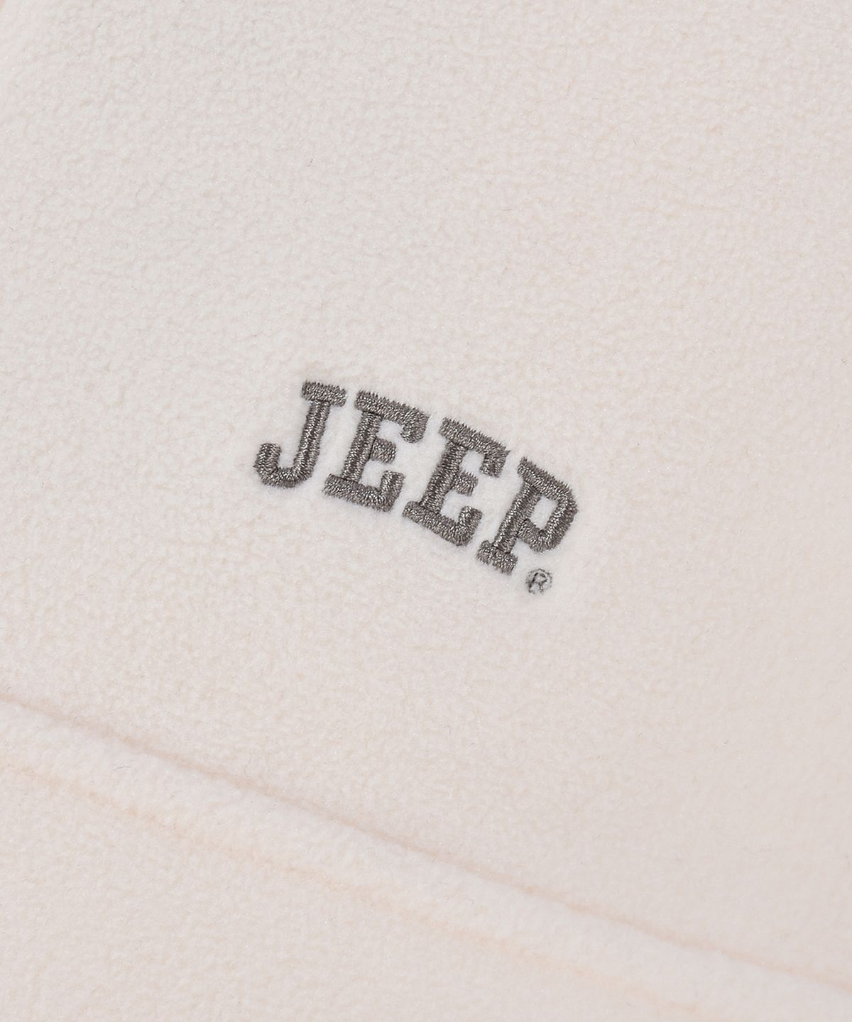 지프(JEEP) 에센셜 스몰로고 하프집업 플리스 (JR5TSF192IV)
