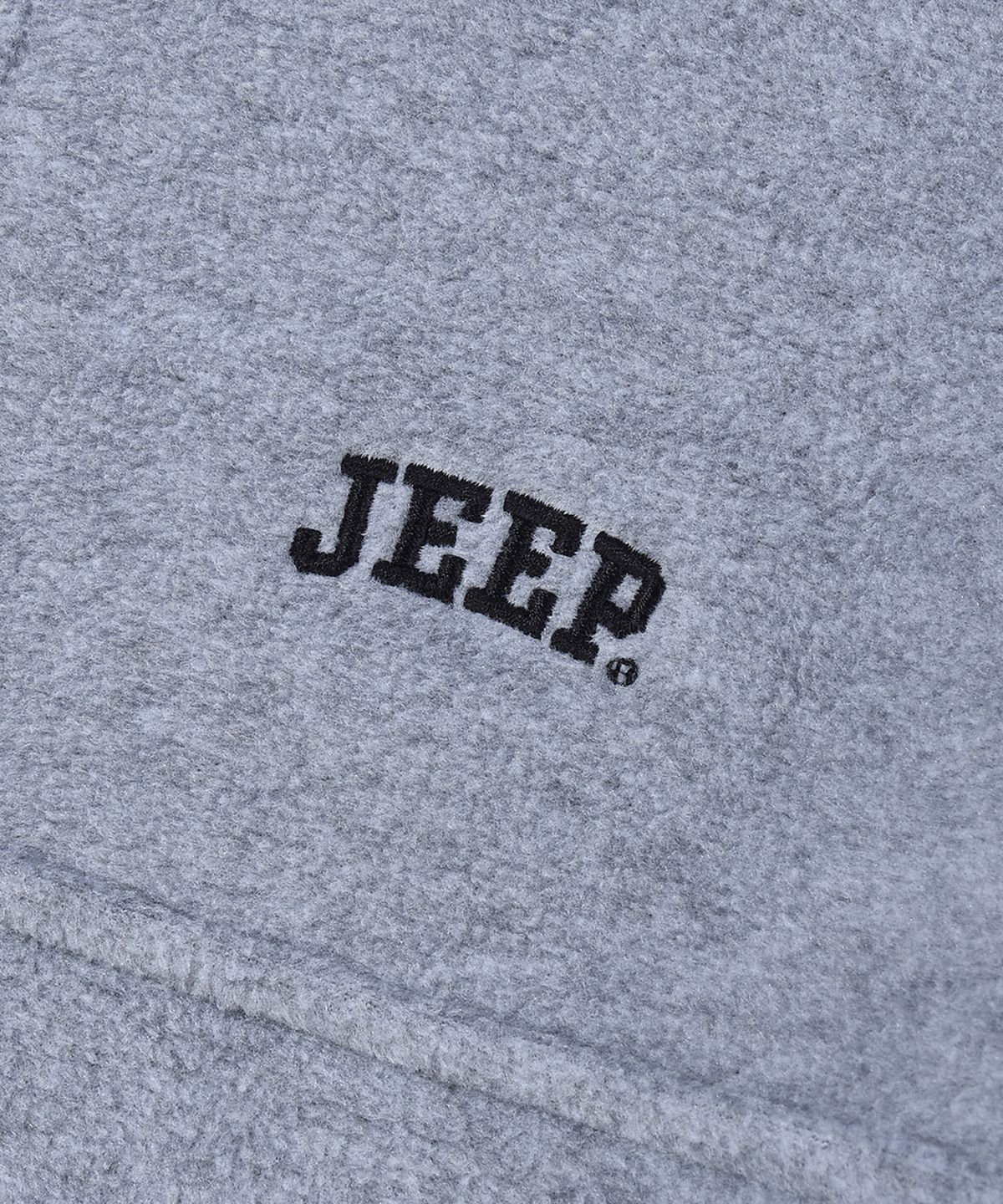 지프(JEEP) 에센셜 스몰로고 하프집업 플리스 (JR5TSF192MG)