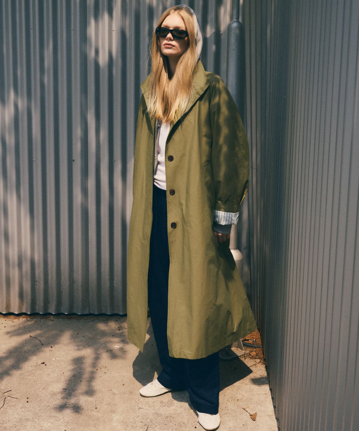 씨타(CITTA) Urban Field Maxi Safari Coat_CTO143(Khaki)