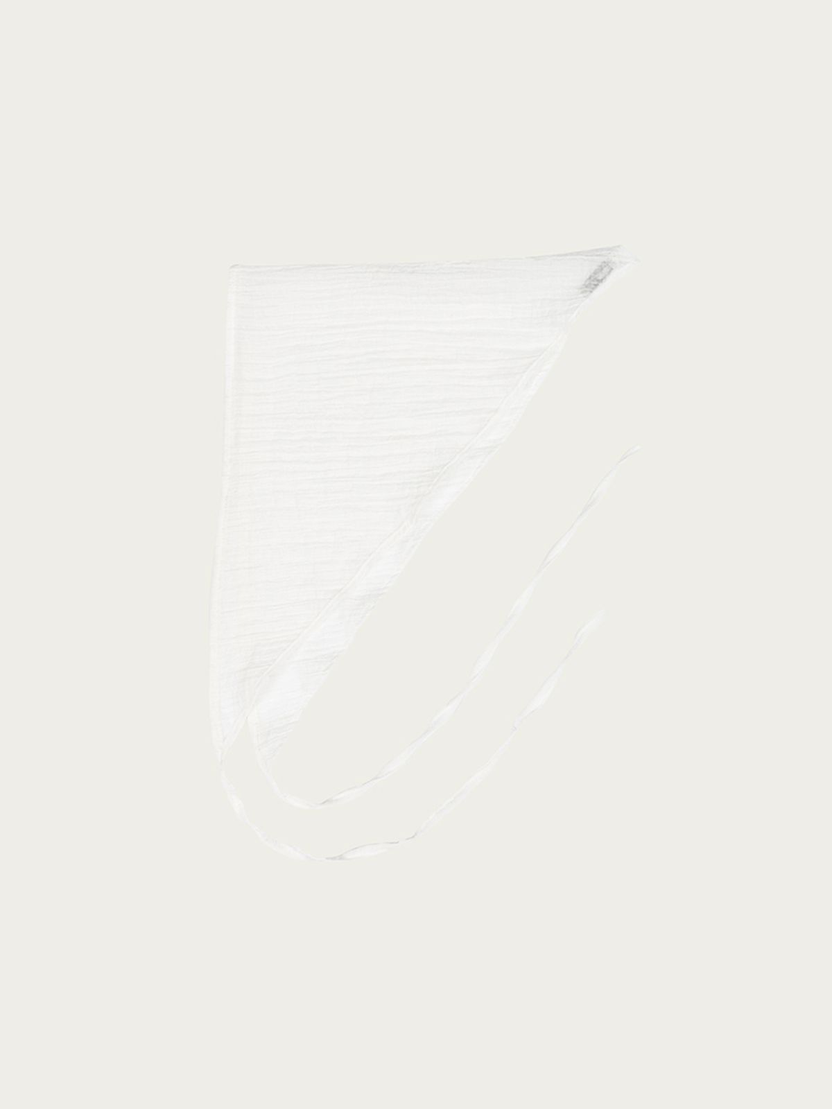 사사에오르빗(SASAEORBIT) Basic Scarf White