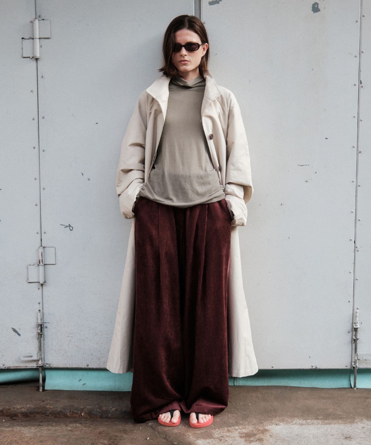 씨타(CITTA) Urban Field Maxi Safari Coat_CTO143(Beige)