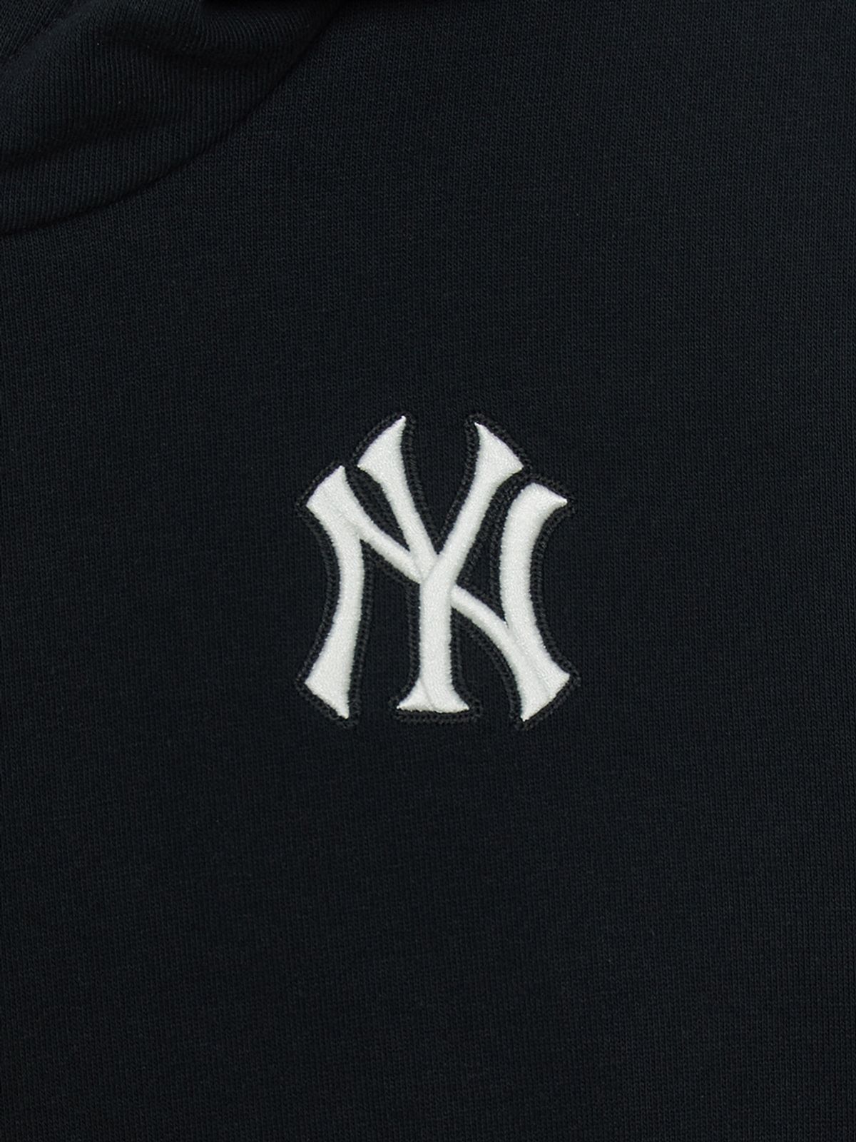 엠엘비 키즈(MLB KIDS) 베이직 스몰로고 후드 NY (Black)