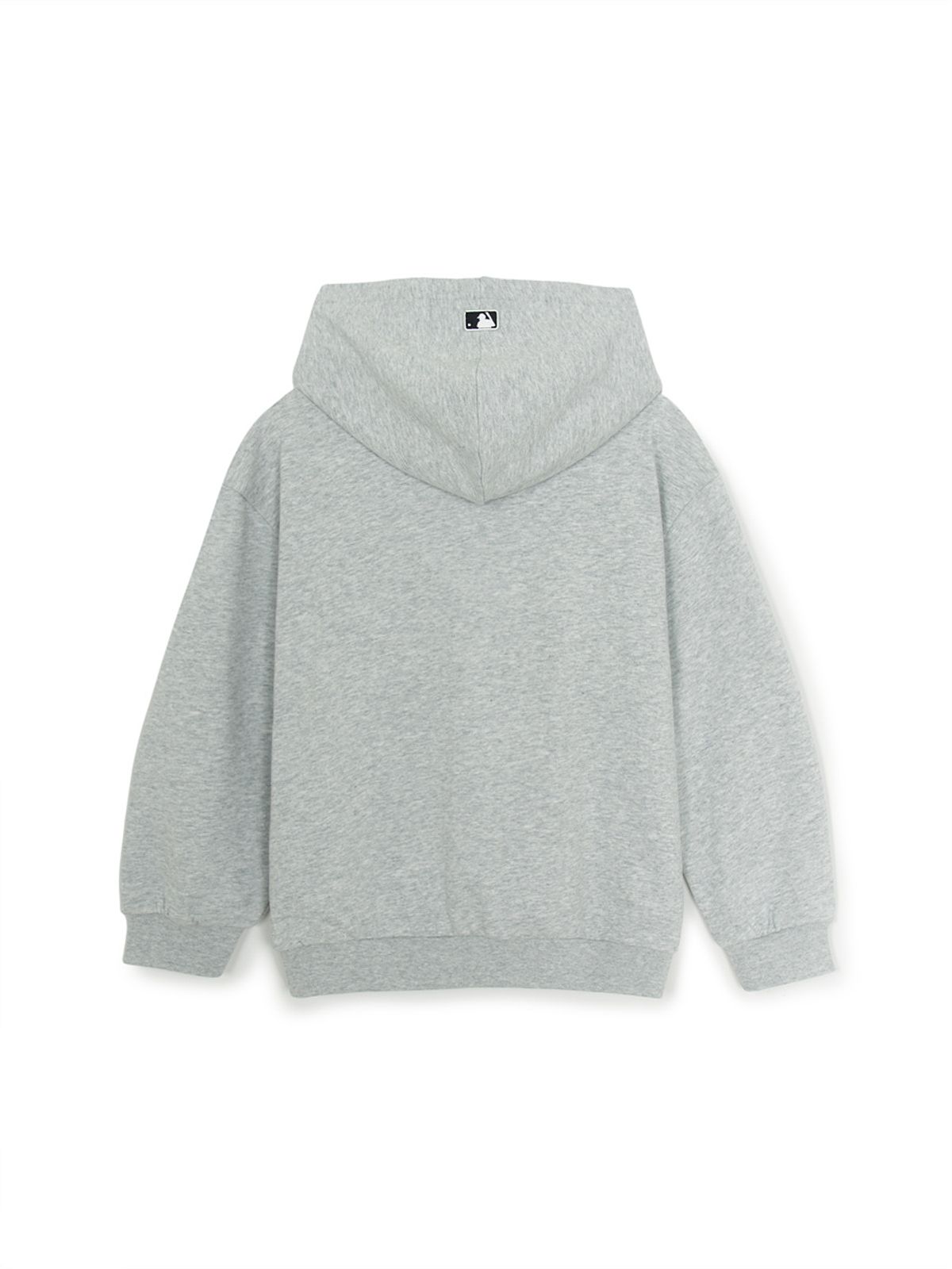 엠엘비 키즈(MLB KIDS) 베이직 스몰로고 후드 NY (L.Melange Grey)