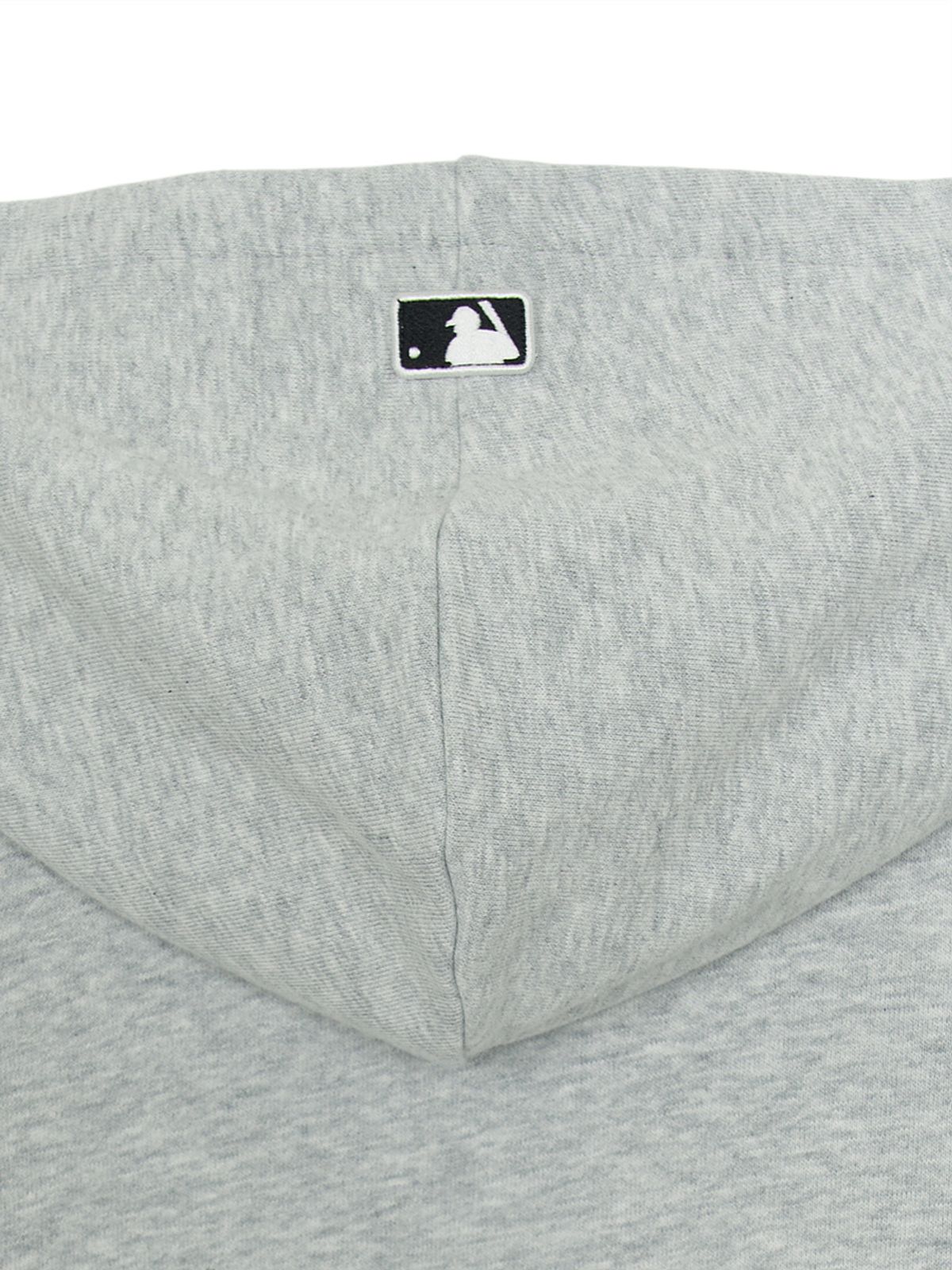 엠엘비 키즈(MLB KIDS) 베이직 스몰로고 후드 NY (L.Melange Grey)