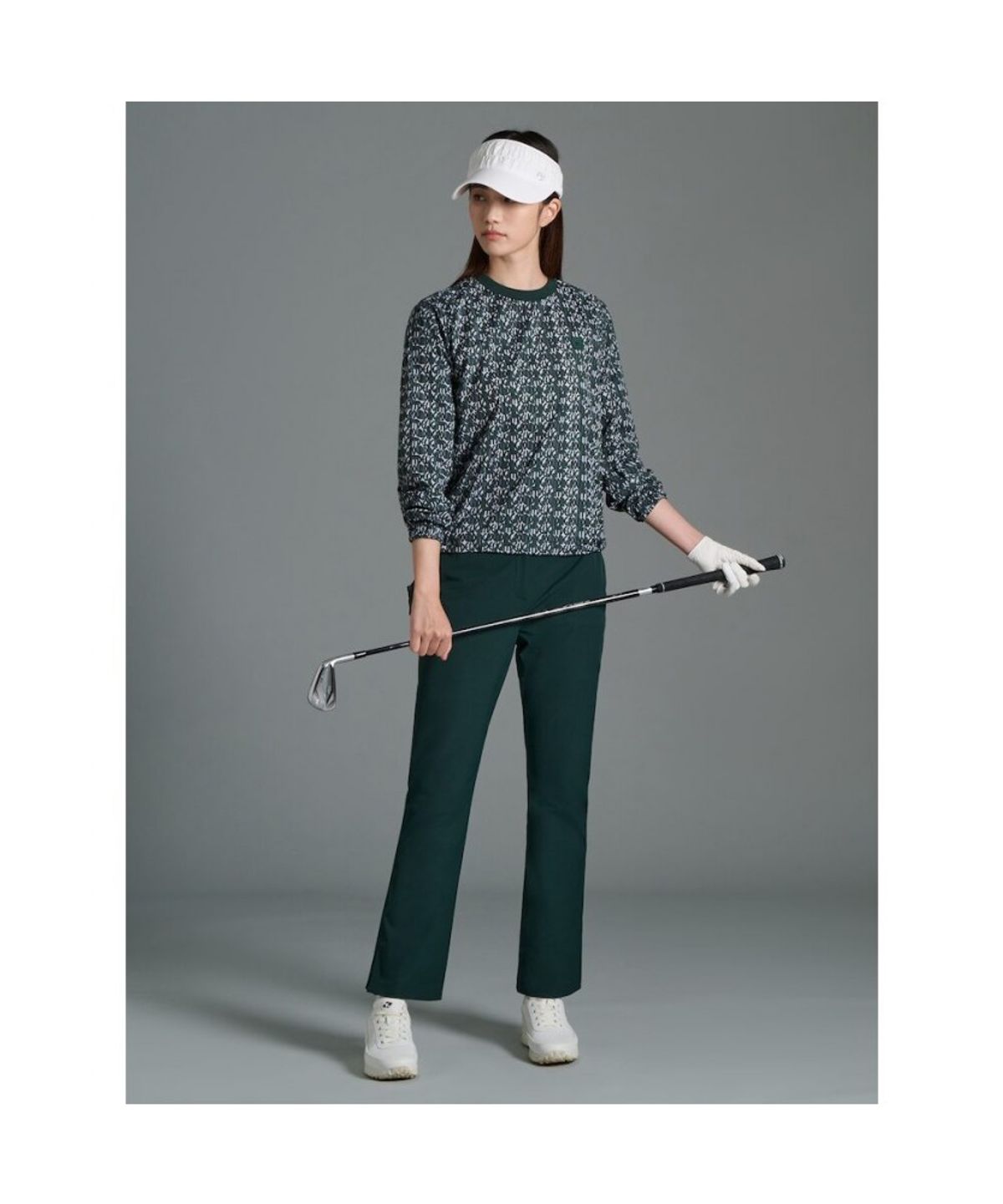 빈폴골프(BEANPOLE GOLF) 여성 핏업 부츠컷 팬츠 - 그린