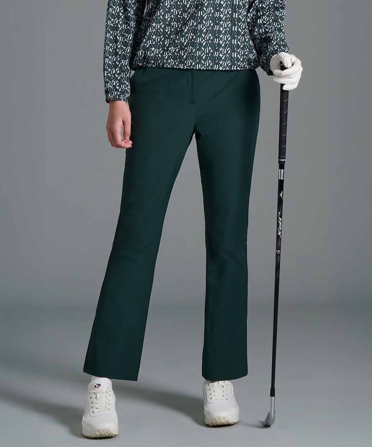 빈폴골프(BEANPOLE GOLF) 여성 핏업 부츠컷 팬츠 - 그린