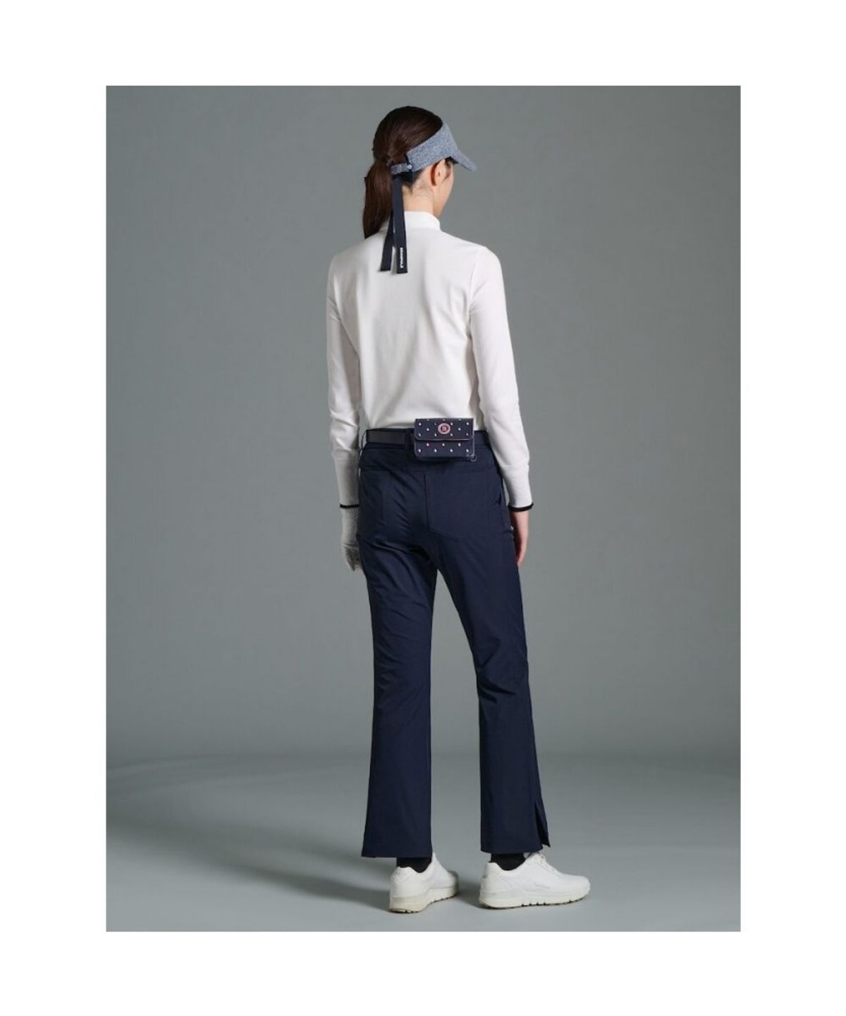 빈폴골프(BEANPOLE GOLF) 여성 핏업 부츠컷 팬츠 - 네이비