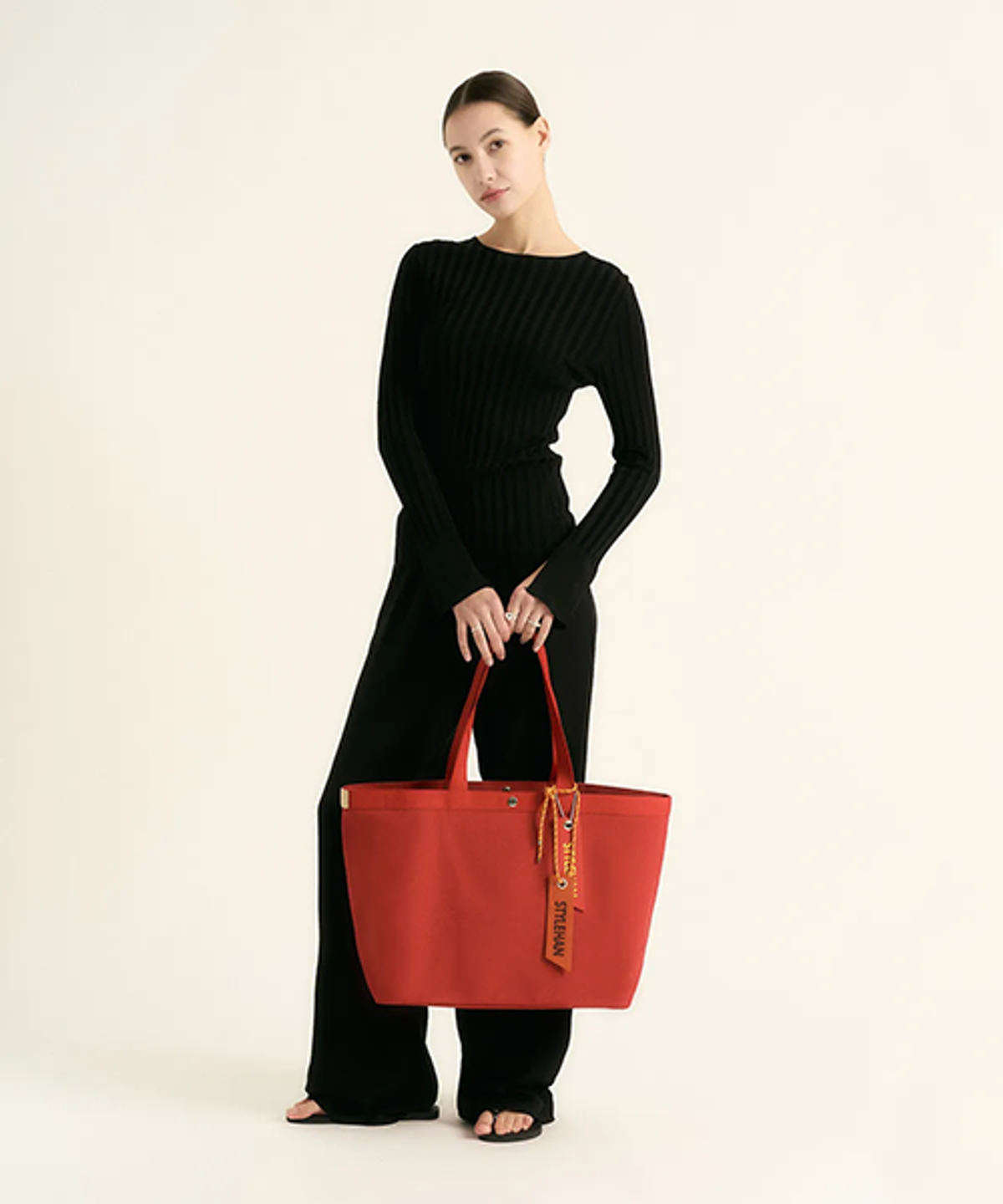 스타일한(STYLEHAN) Dama 쇼퍼백 Red