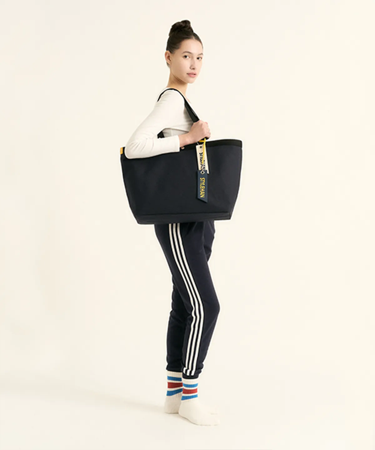 스타일한(STYLEHAN) Dama 쇼퍼백 Navy