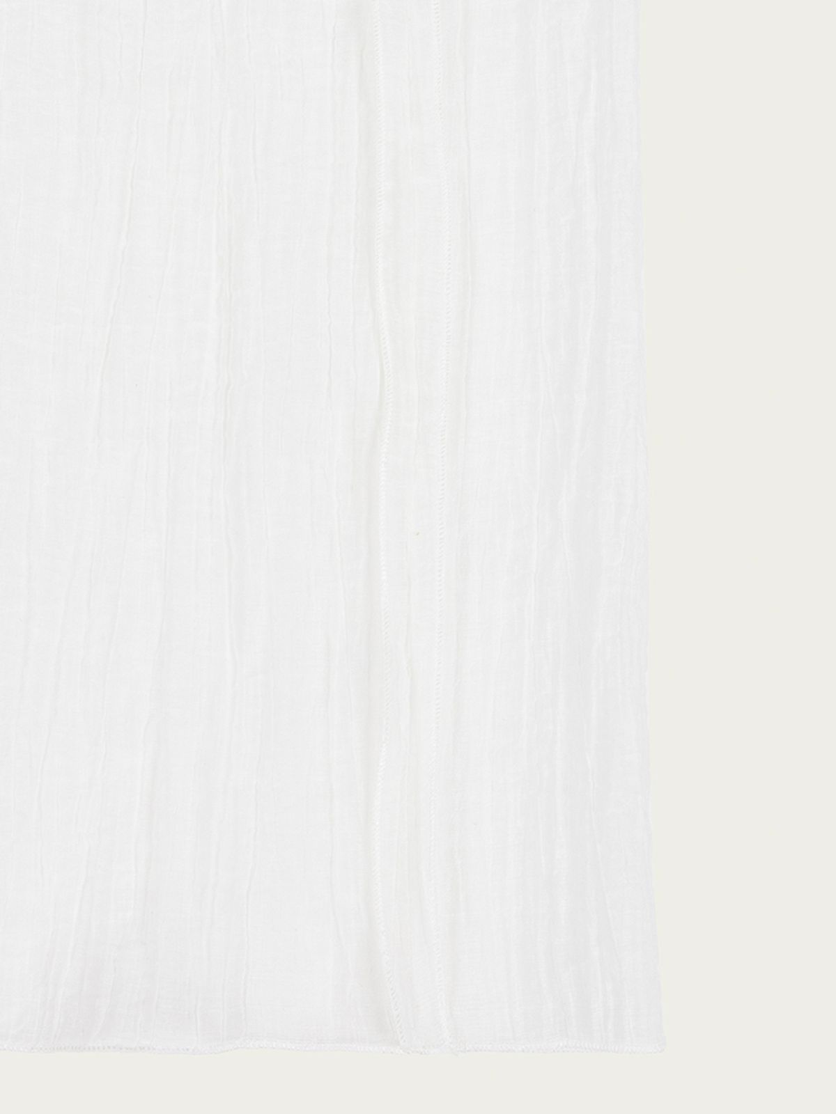 사사에오르빗(SASAEORBIT) Sheer Long Skirt White