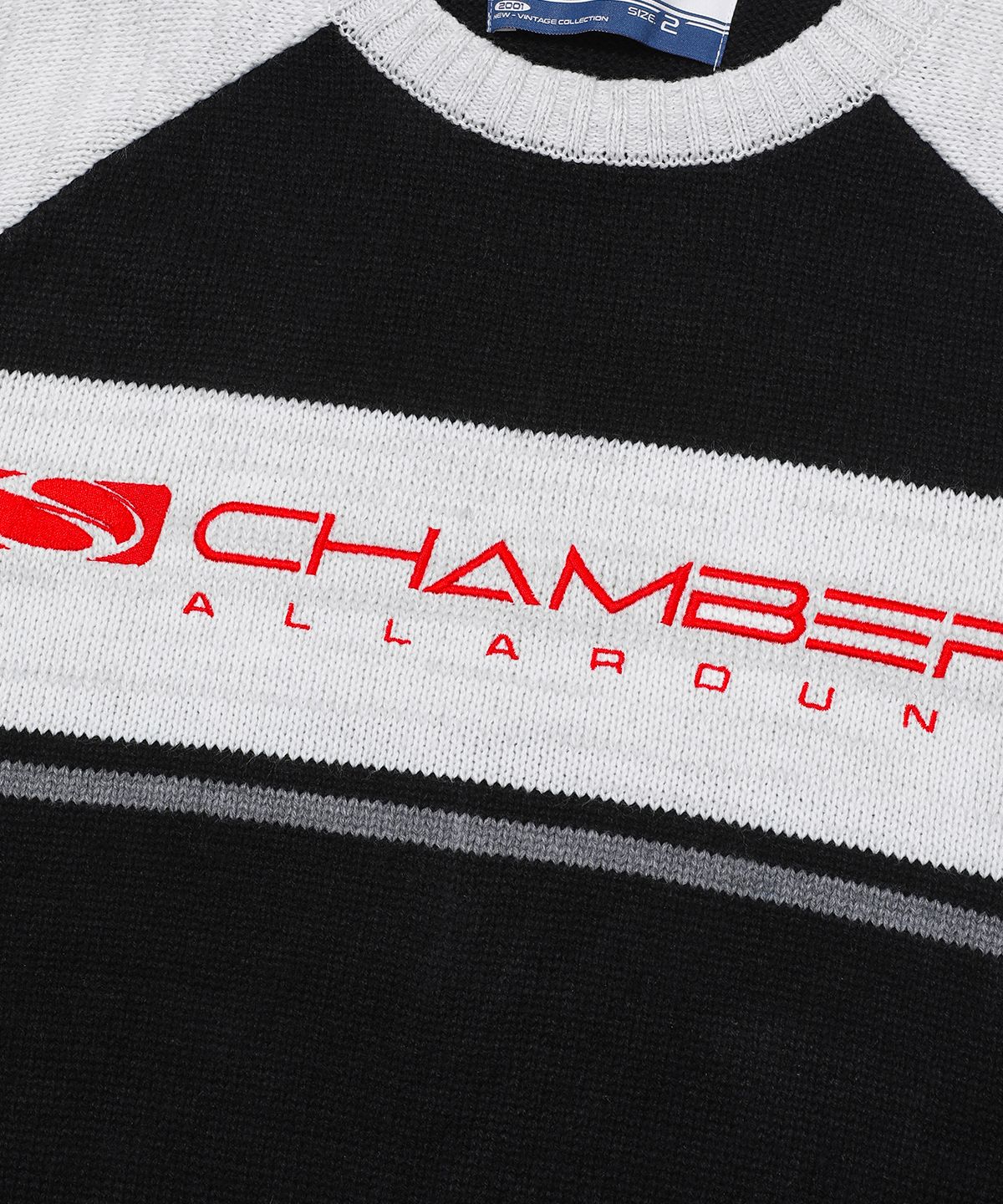 스포츠챔버(SPORT CHAMBER) [코카콜라] 스웨터(블랙)