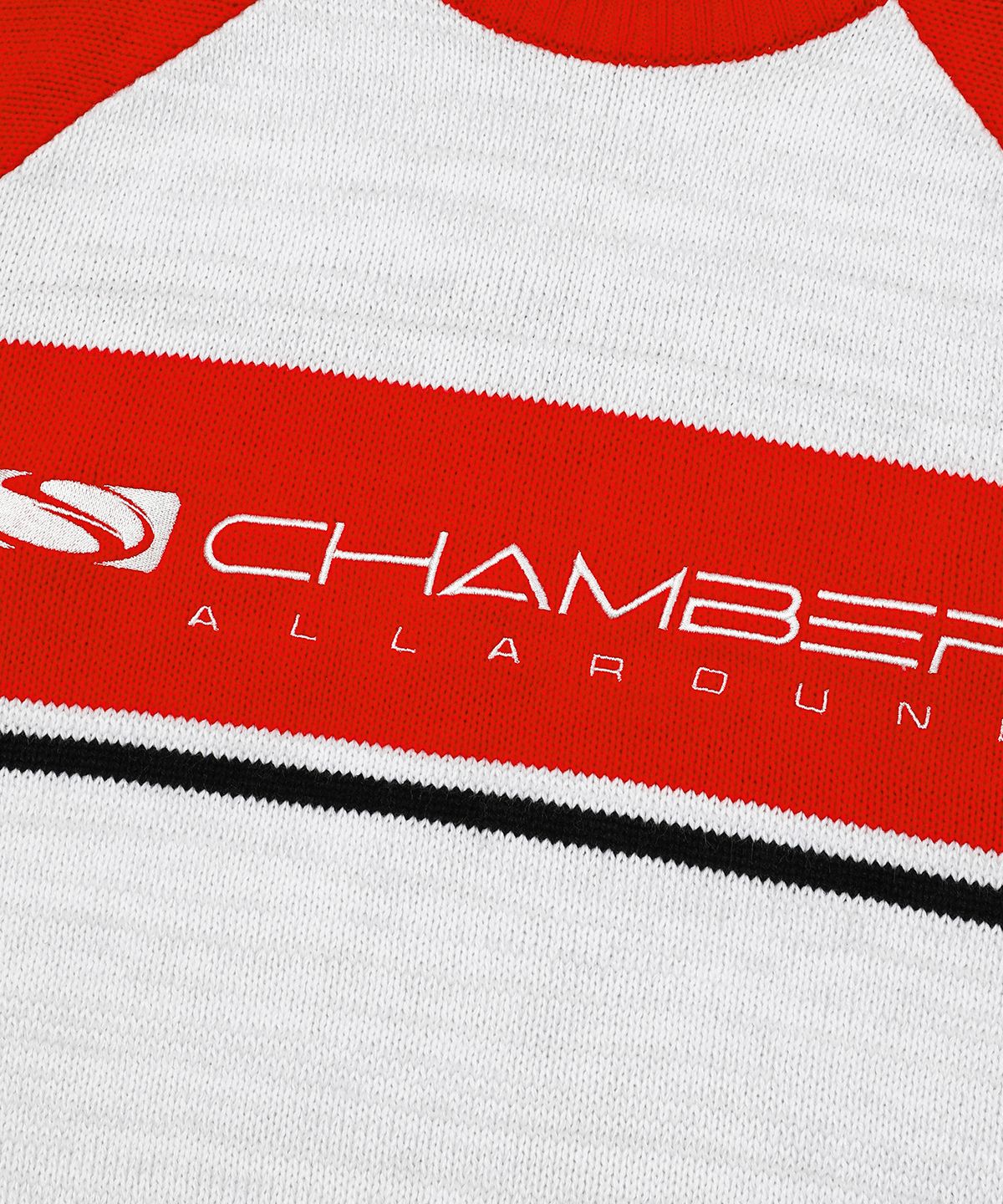 스포츠챔버(SPORT CHAMBER) [코카콜라] 스웨터(레드)