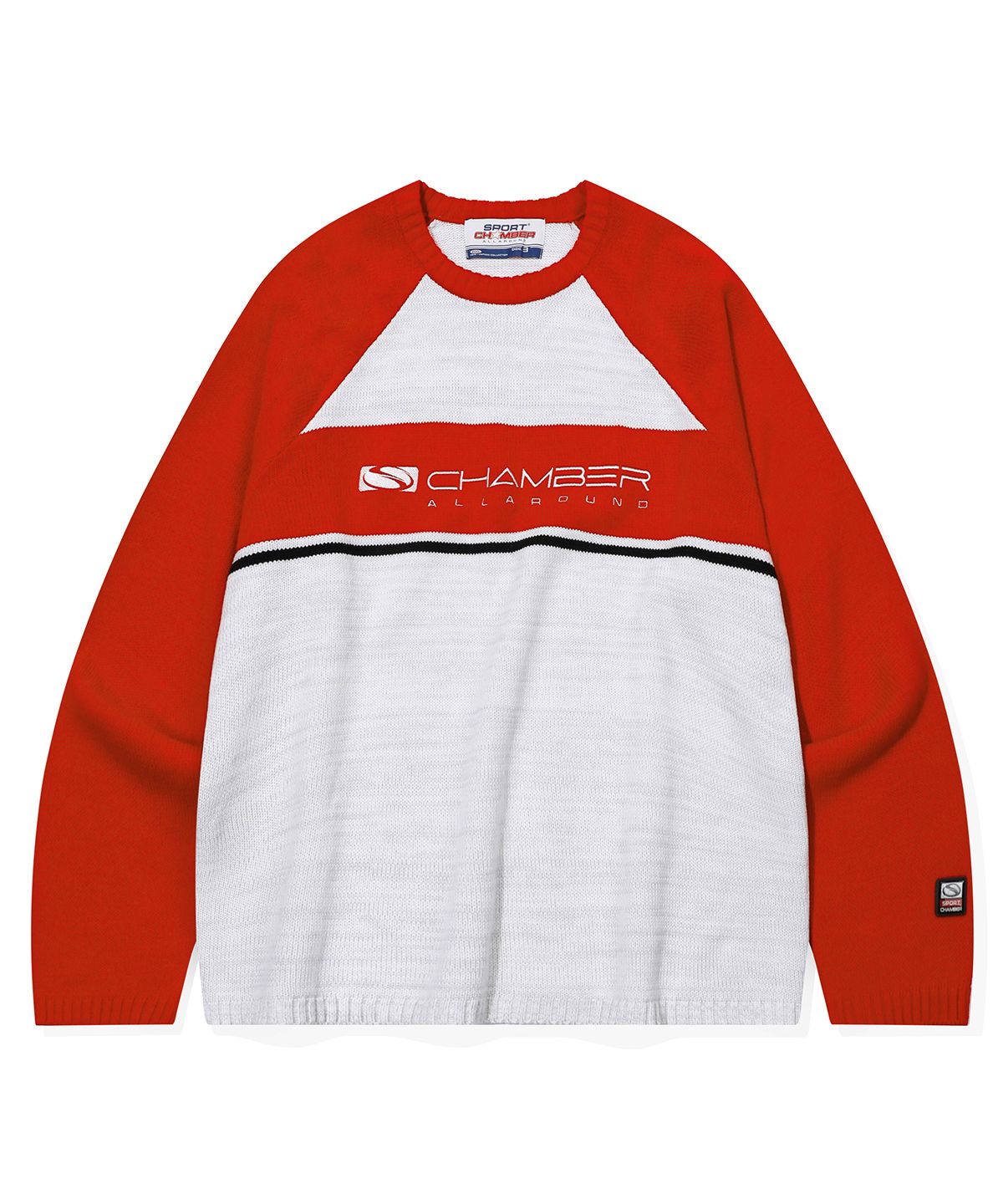 스포츠챔버(SPORT CHAMBER) [코카콜라] 스웨터(레드)