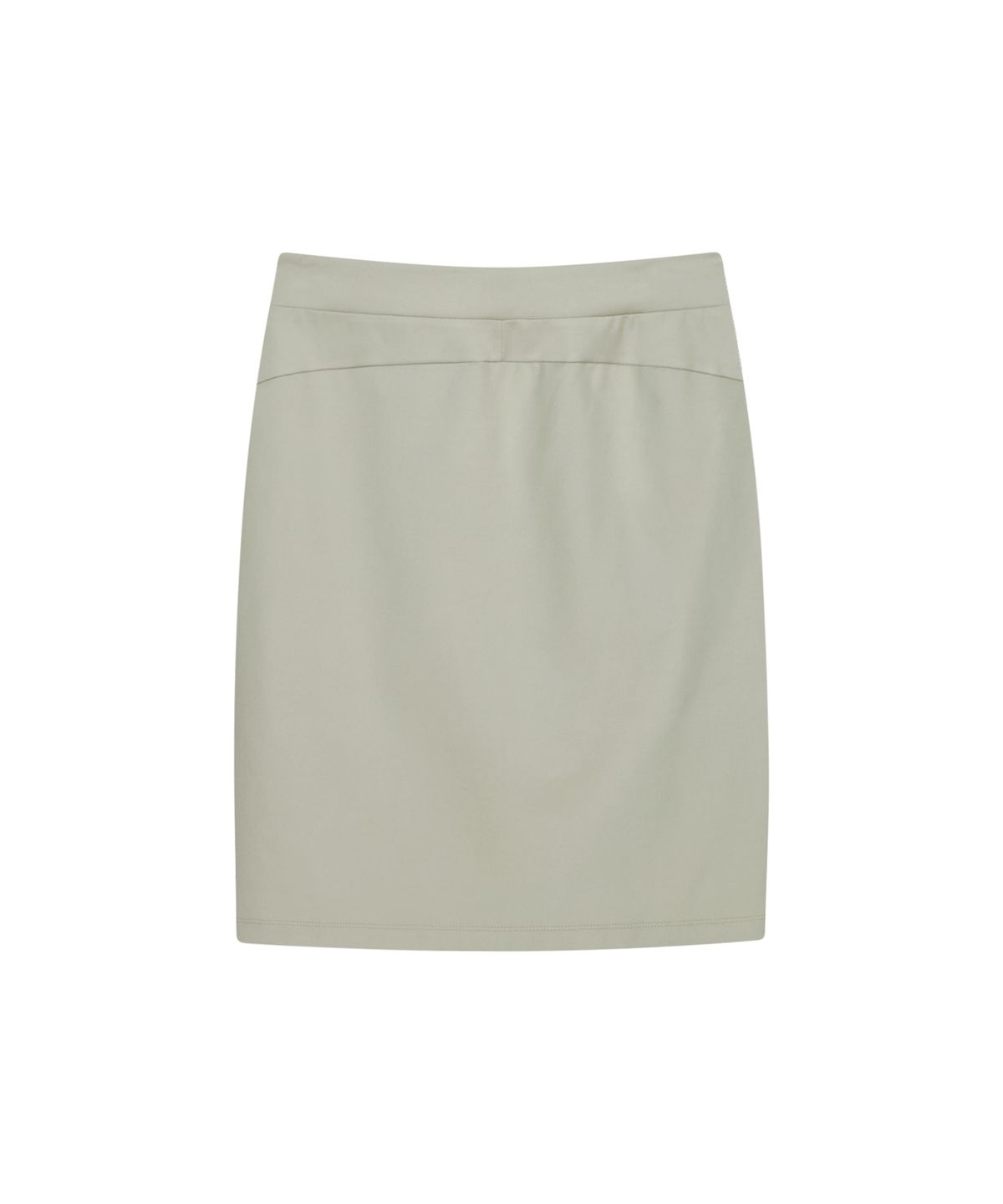 오호스(OJOS) Button Slit Midi Skirt / Mint Grey