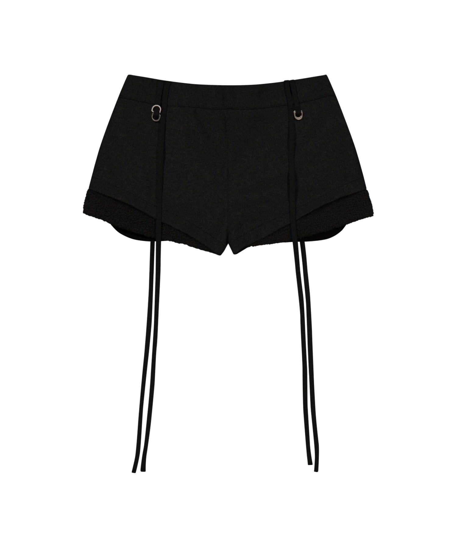 오호스(OJOS) Micro Wool Shorts / Black - 사이즈 & 후기 | 무신사