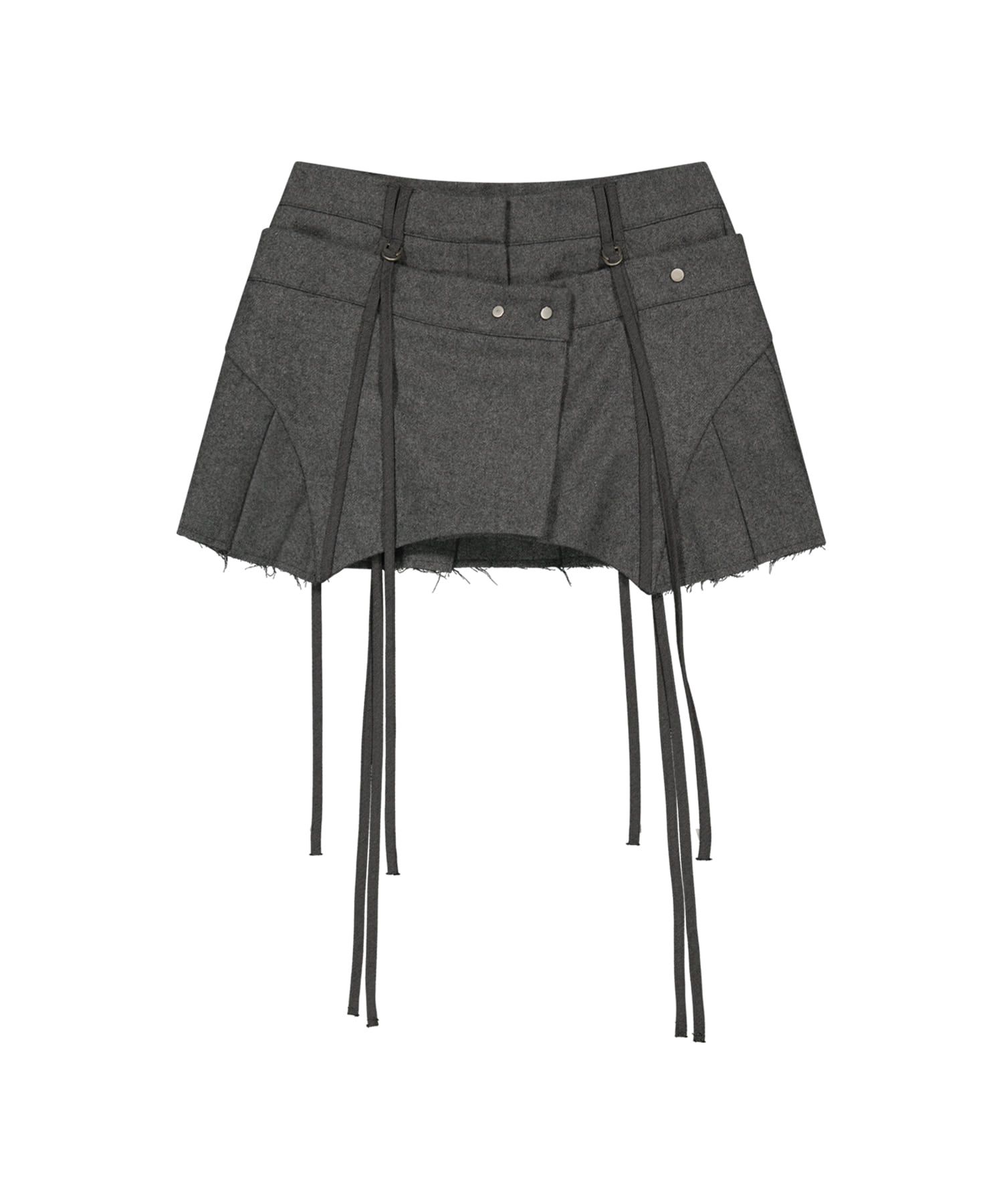 오호스(OJOS) Micro Wool Shorts / Grey - 사이즈 & 후기 | 무신사