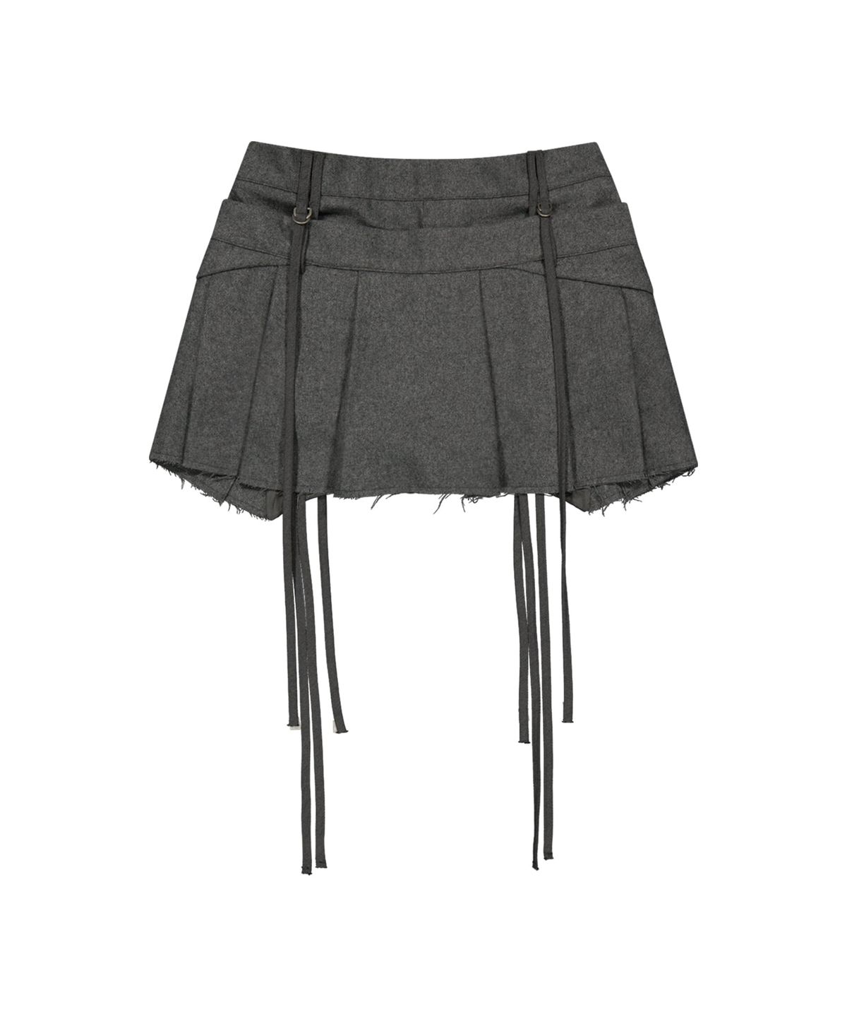 오호스(OJOS) Micro Wool Shorts / Grey