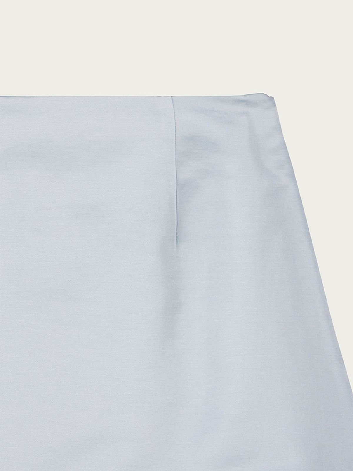 사사에오르빗(SASAEORBIT) Satin Skirt Sky Blue