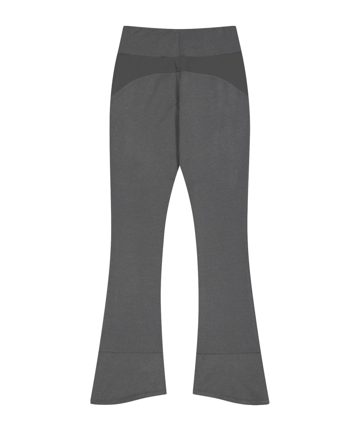 오호스(OJOS) Button Slit Bootcut Pants / Charcoal