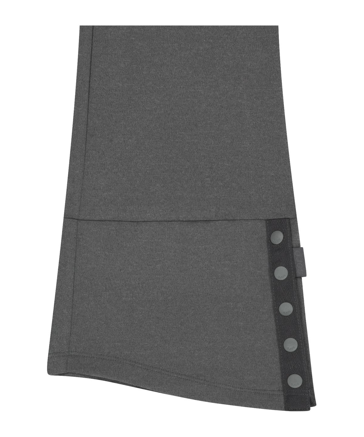 오호스(OJOS) Button Slit Bootcut Pants / Charcoal