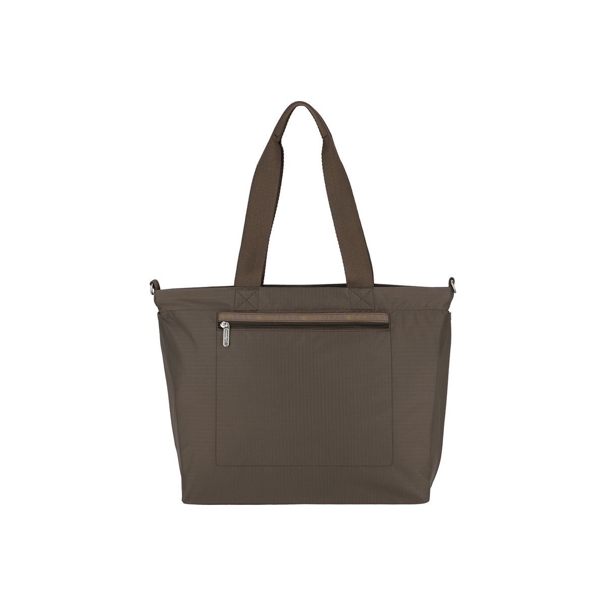 레스포색(LESPORTSAC) 클래식 다크 초콜렛 캐리올 집 토트백