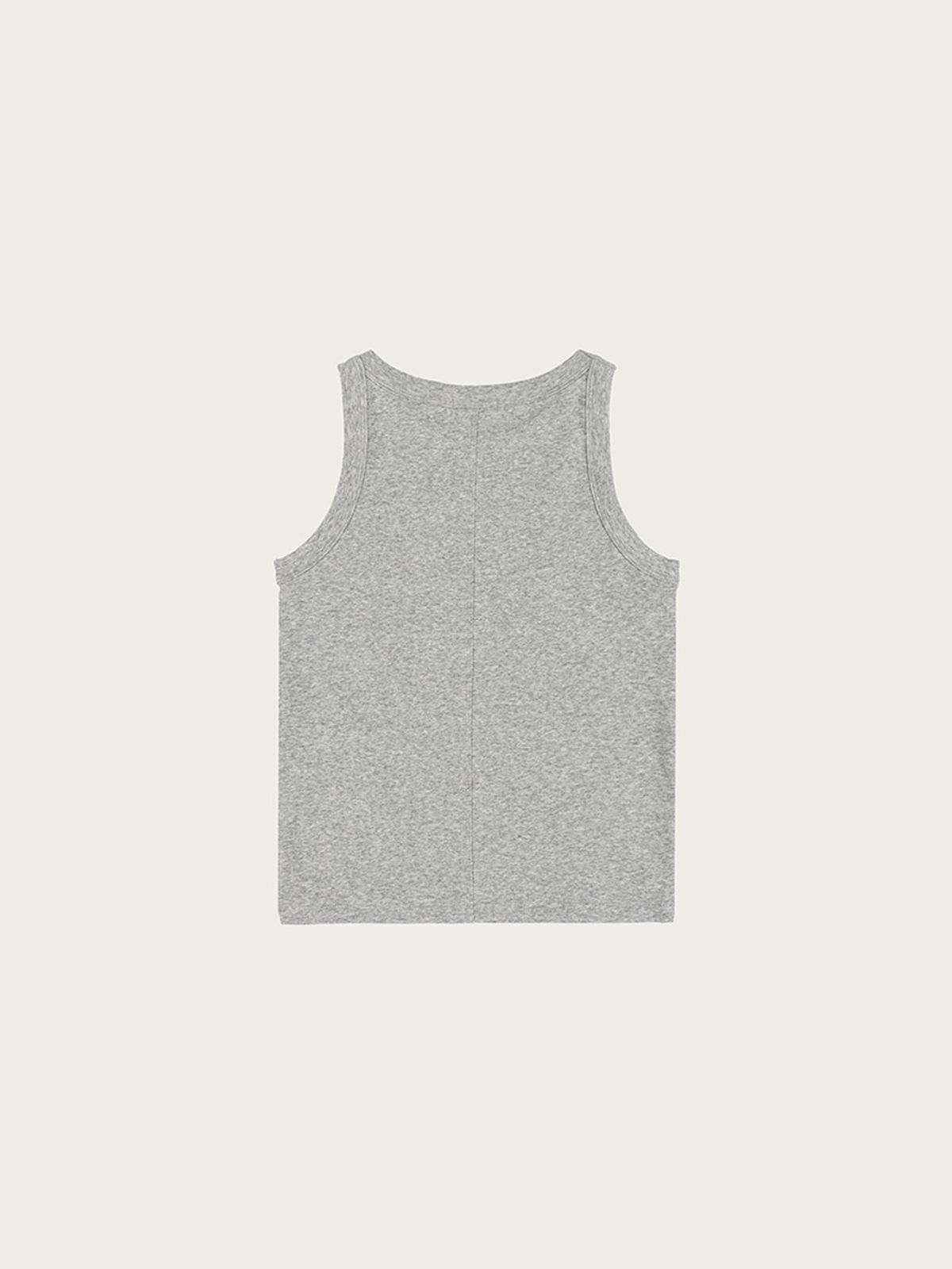 사사에오르빗(SASAEORBIT) Logo Sleeveless Gray