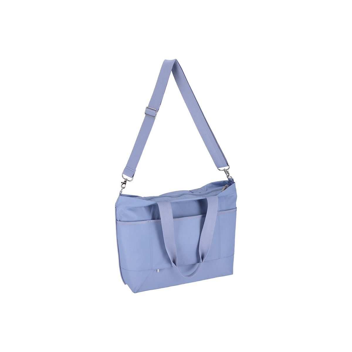 레스포색(LESPORTSAC) 클래식 슬레이트 블루 캐리올 집 토트백