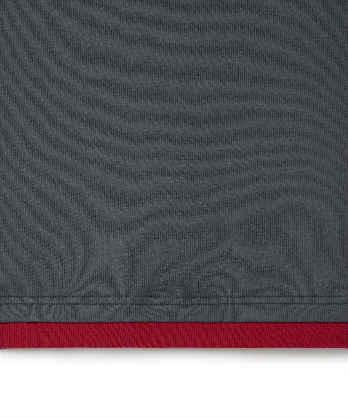 이알에이(ERA) WOMEN COLOR LAYERED SLIM RIB T - ASH BERRY