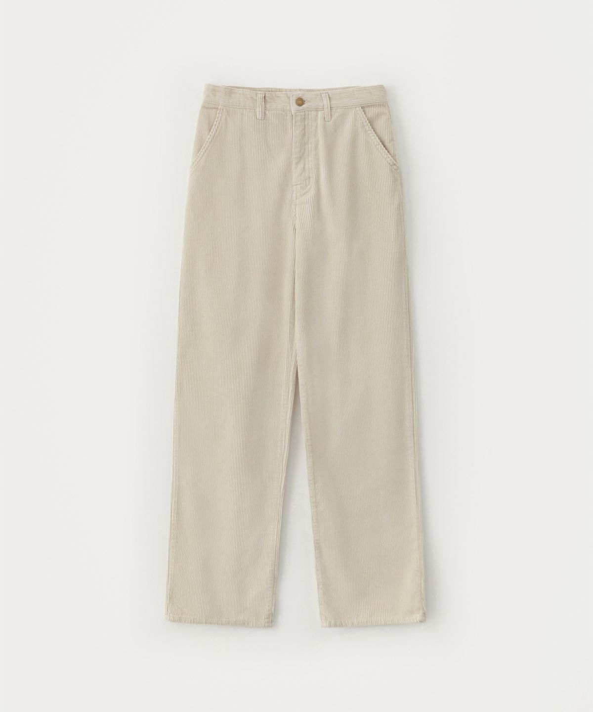 썸웨어버터(SOMEWHEREBUTTER) Sander Corduroy Pants - Cream